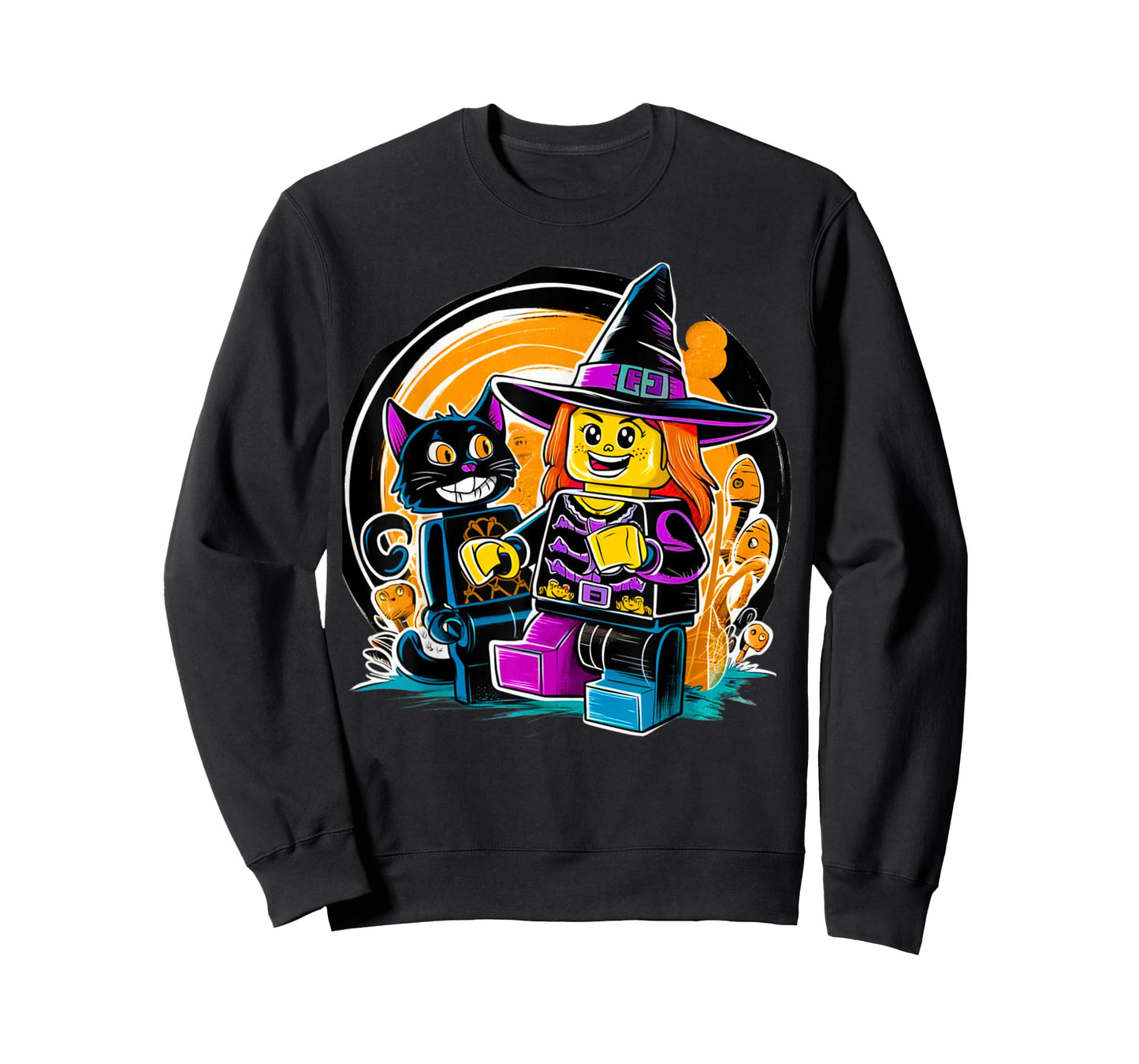 Halloween Master Builder Kids Boy Building Blocks Brick Toys T-Shirt