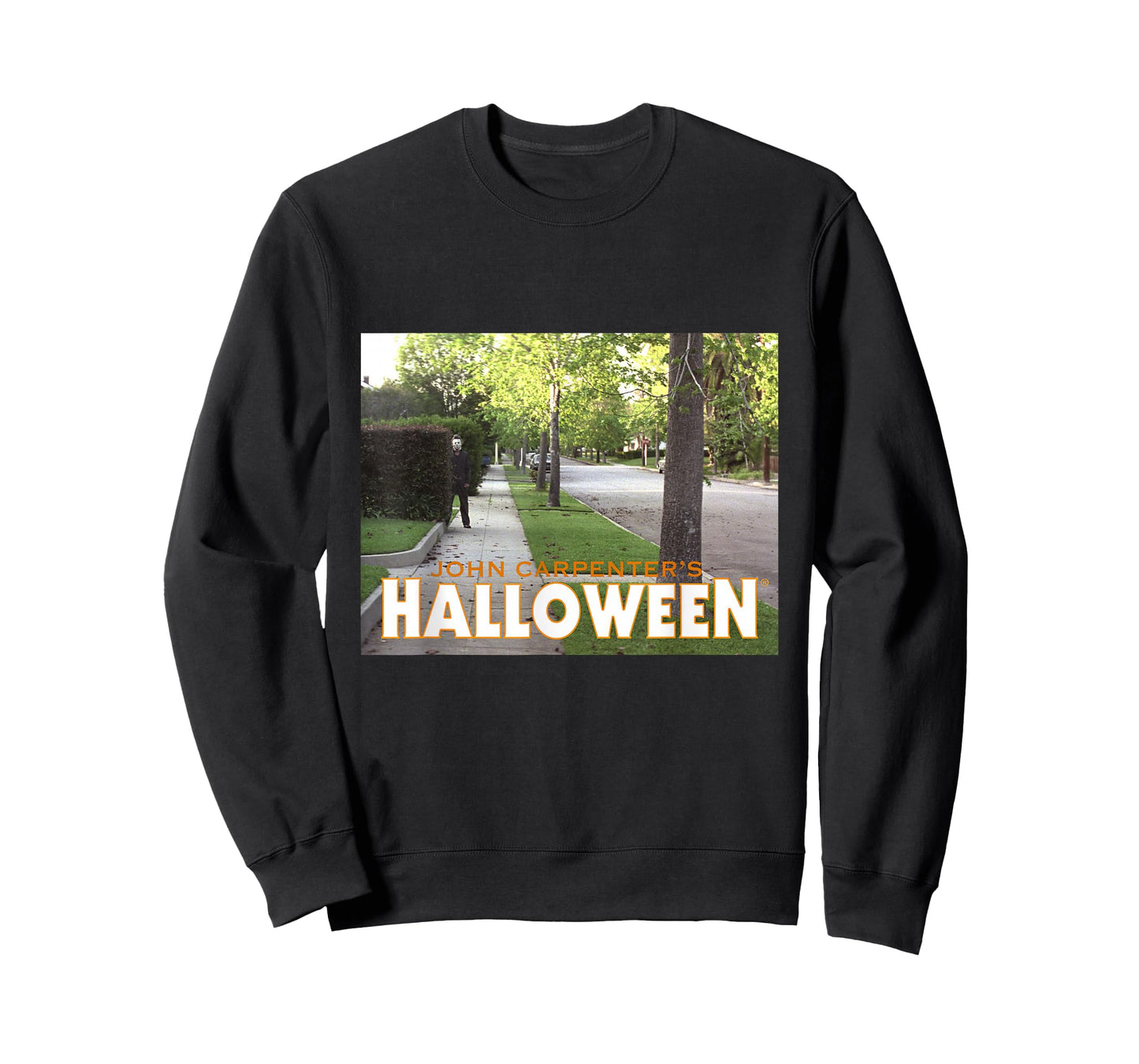 Halloween Michael Myers Behind Bush T-Shirt