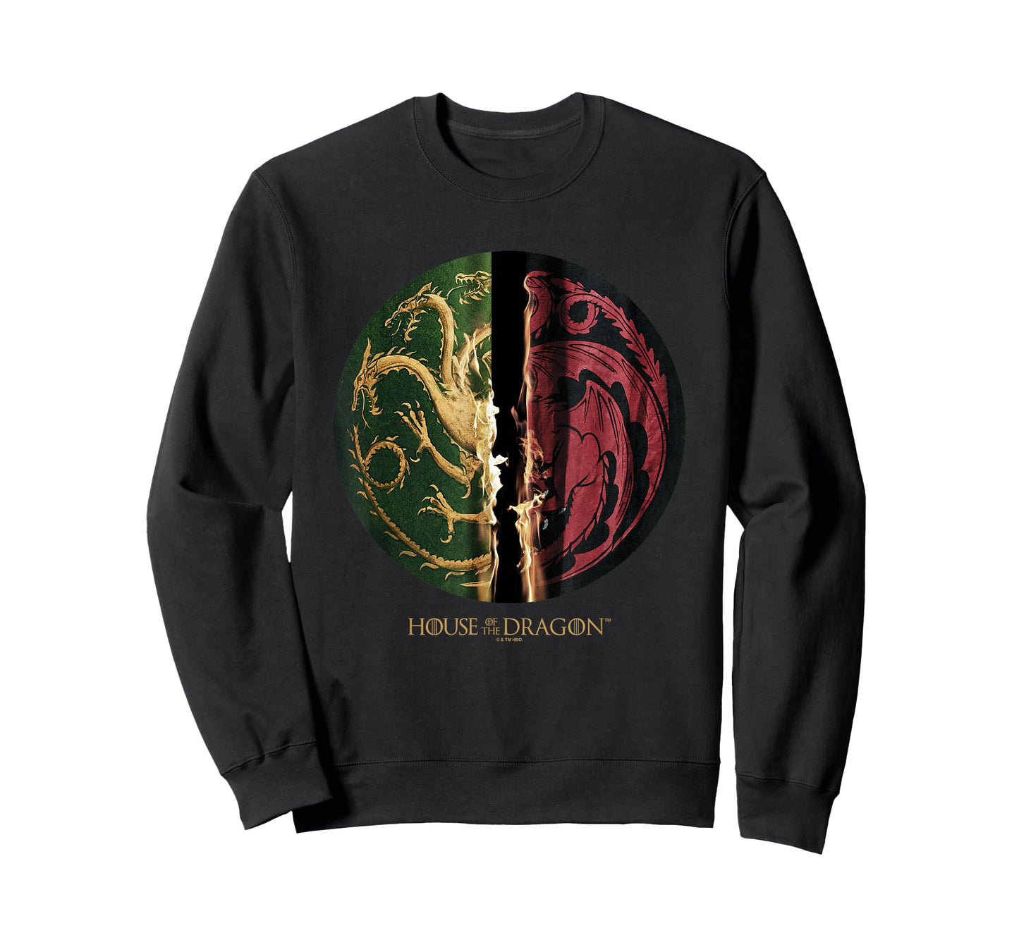 House of the Dragon Green VS Black House Targaryen Emblem T-Shirt