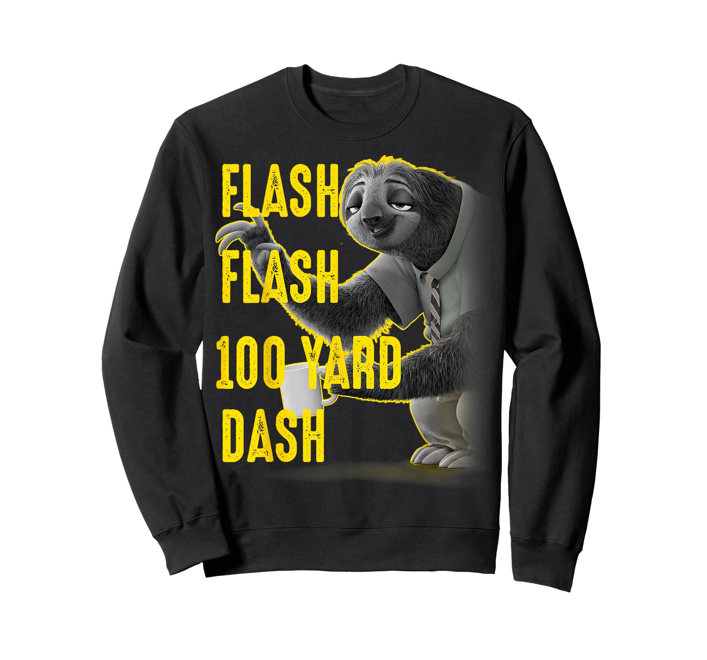 Disney Zootopia Flash Flash 100 Yard Dash Portrait T-Shirt
