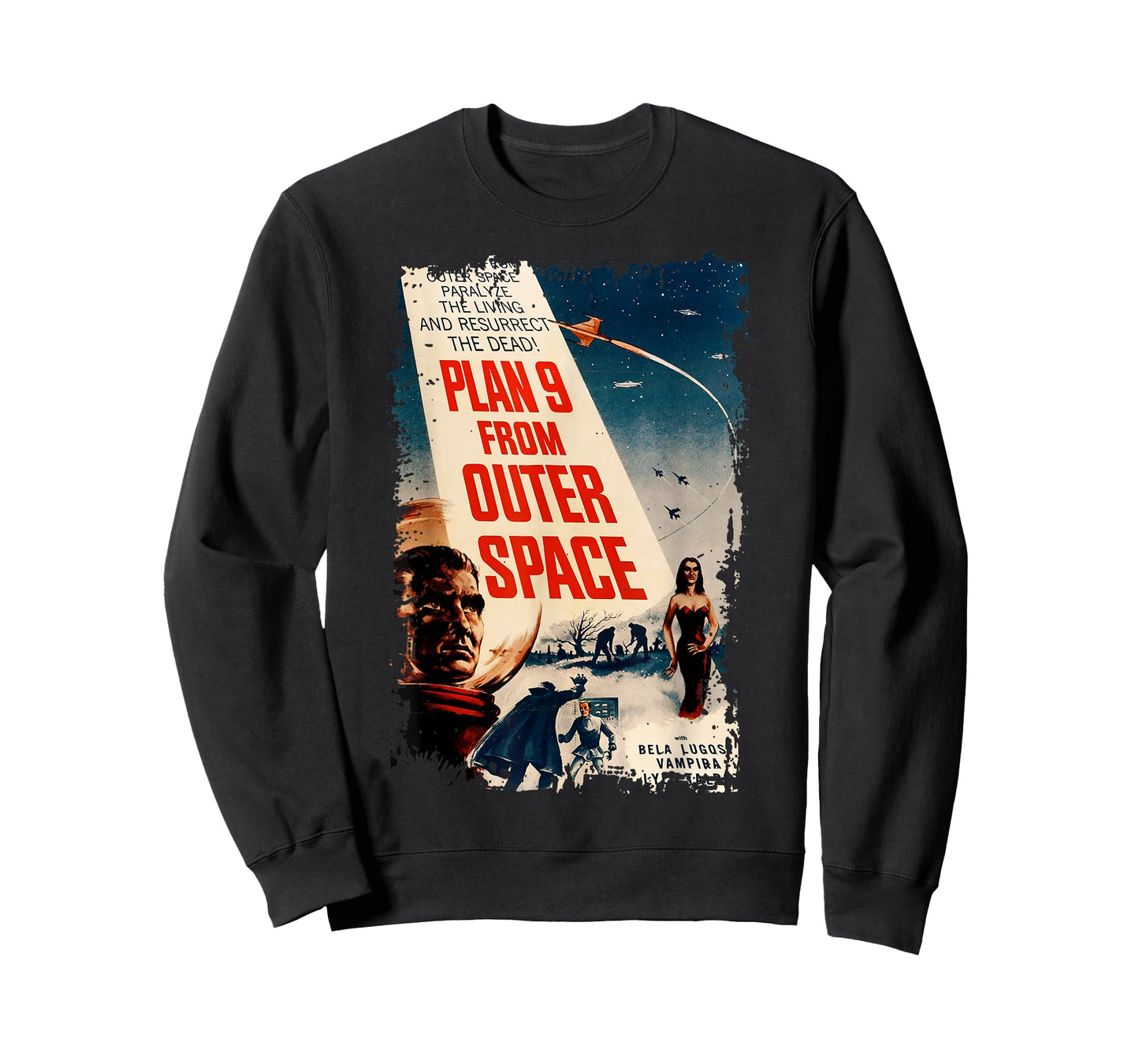 Plan 9 From Outer Space Vintage Sci Fi T-Shirt T-Shirt