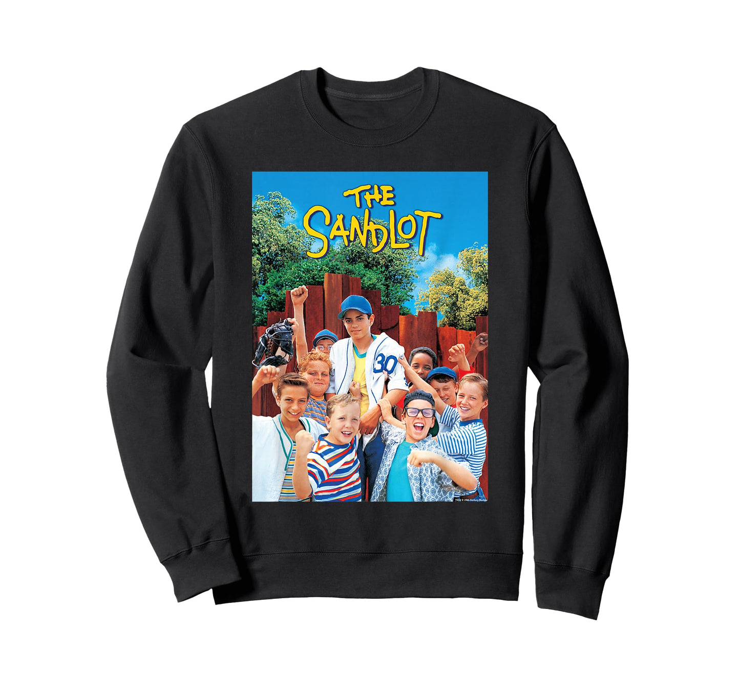 The Sandlot Baseball Team Official 1993 Movie T-Shirt