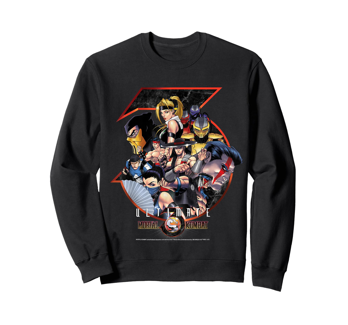 Ultimate Mortal Combat Merch Characters T-Shirt