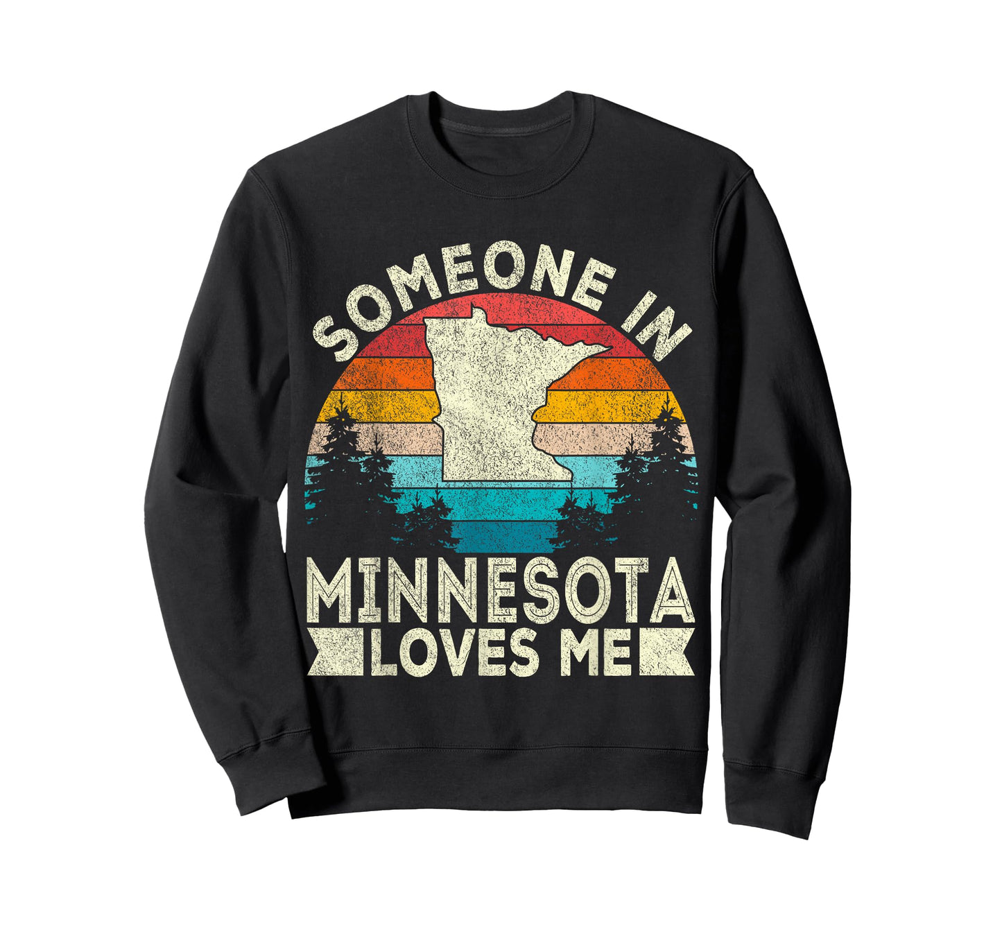 Someone in Minnesota Loves Me Retro Minnesota T-Shirt