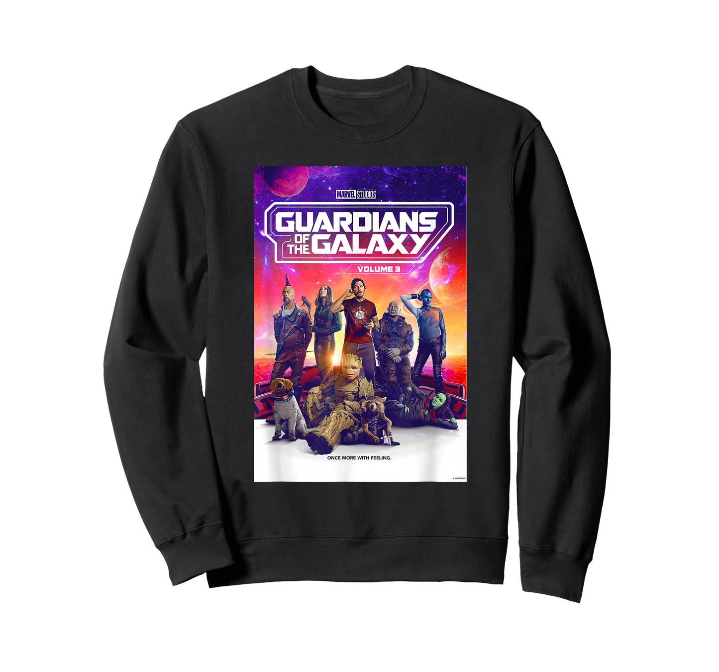 Marvel Guardians of The Galaxy Volume 3 Movie Poster T-Shirt