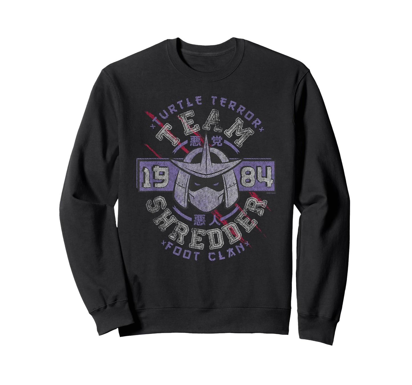 Teenage Mutant Ninja Turtles Team Shredder Foot Clan Cartoon T-Shirt