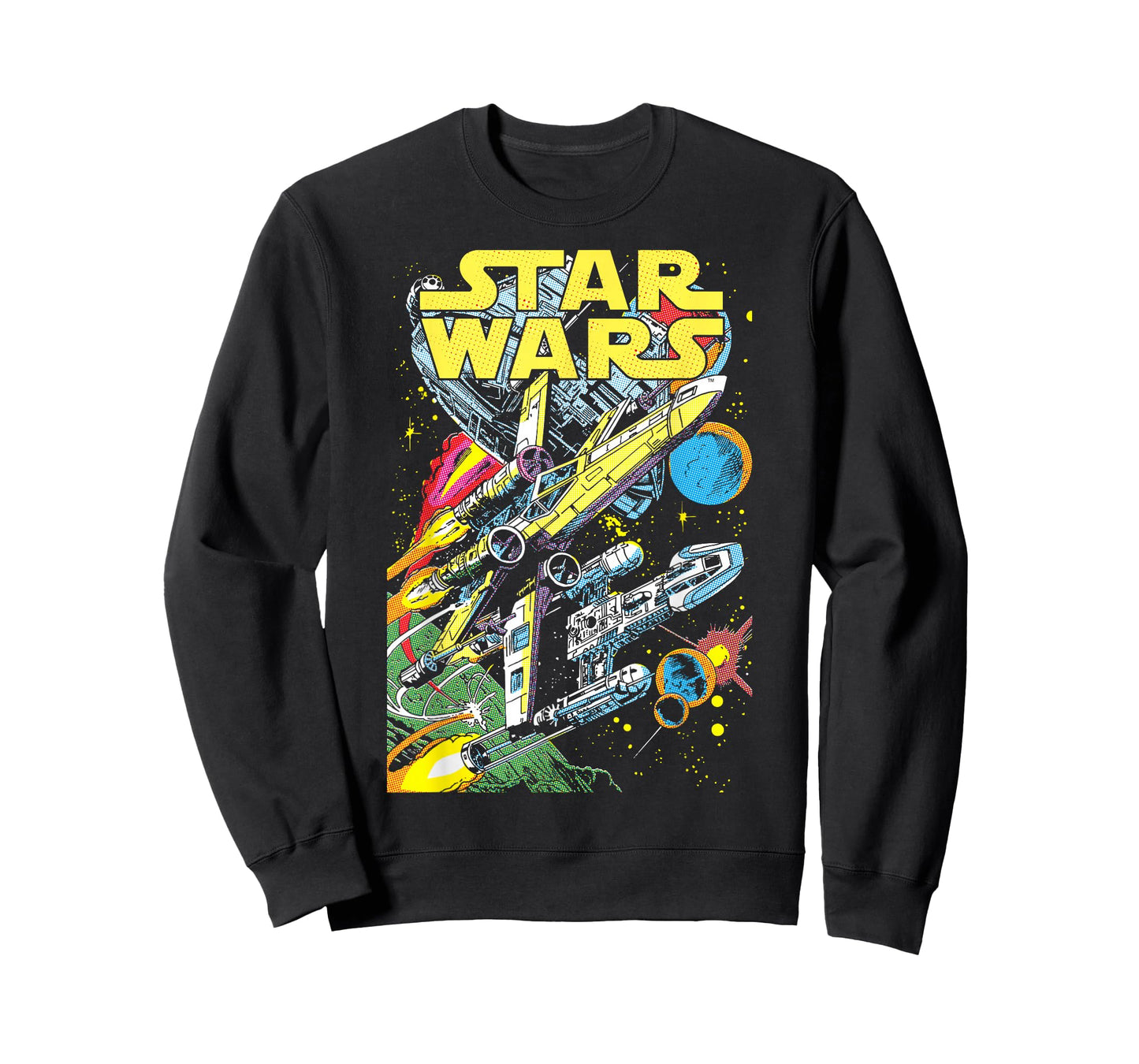 Star Wars Rebel X-Wing Y-Wing Getaway Comic Graphic T-Shirt T-Shirt