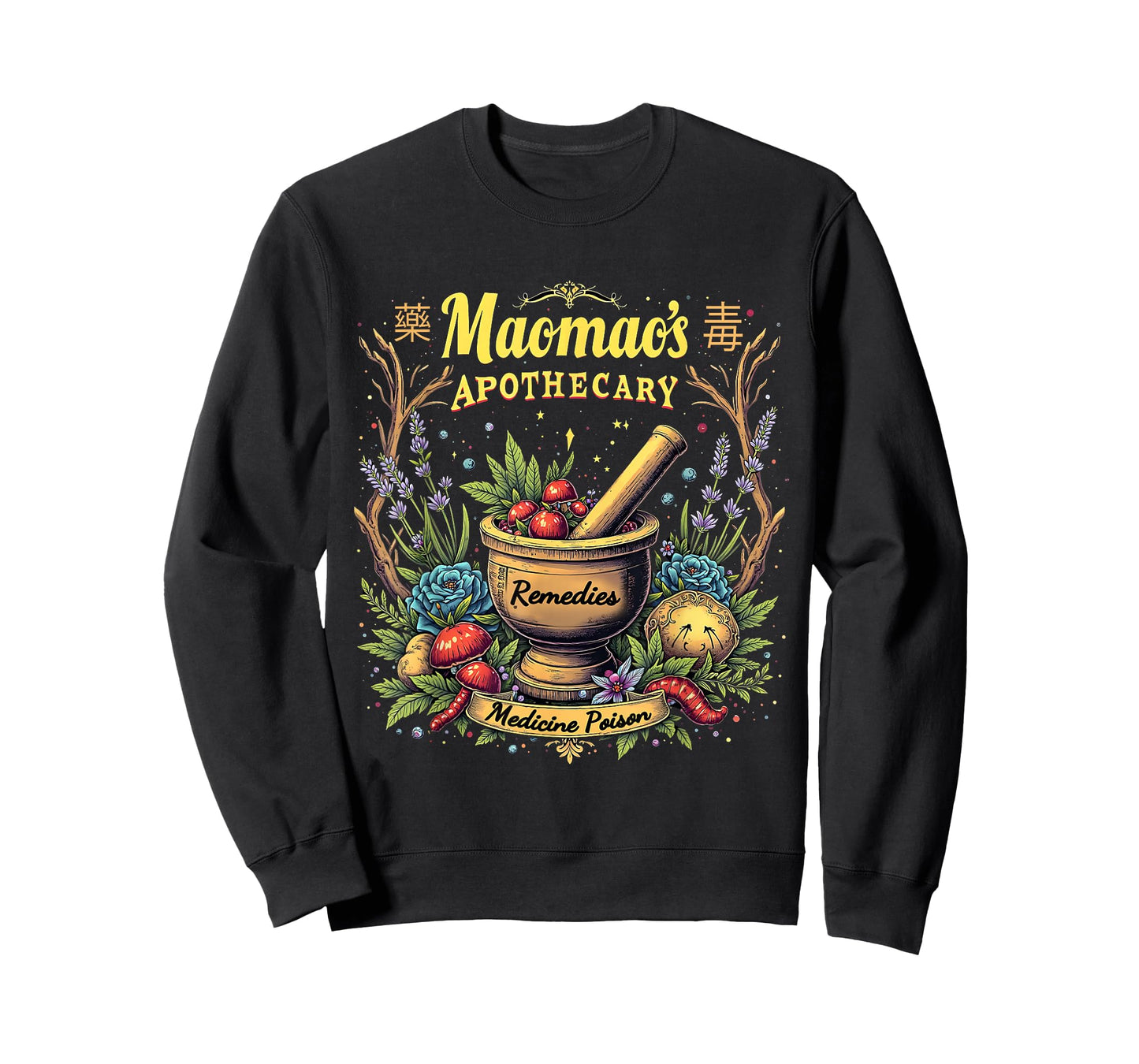 Maomao's Apothecary Fantasy Herbal Potion Art T-Shirt