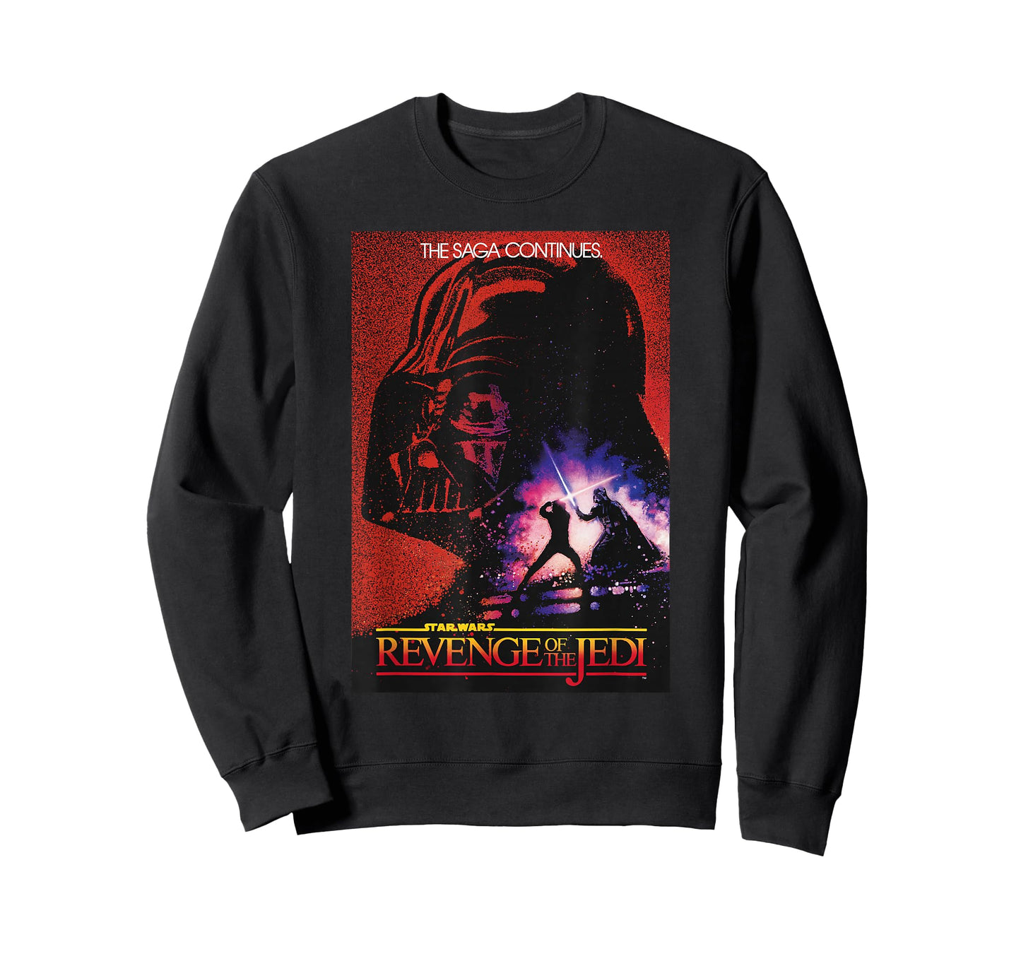 Star Wars: Return of the Jedi Darth Vader Background Poster T-Shirt