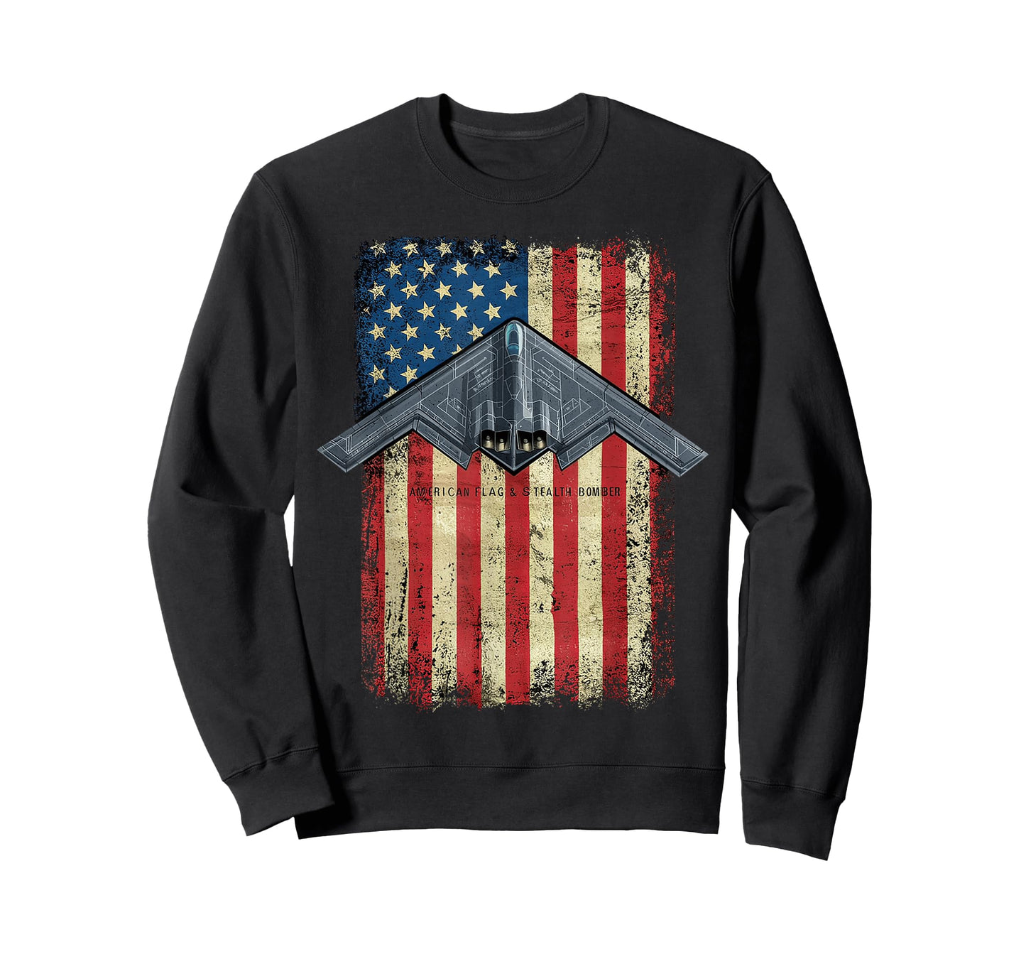 Hammer Time Stealth B-2 Military Midnight Aircraft USA T-Shirt