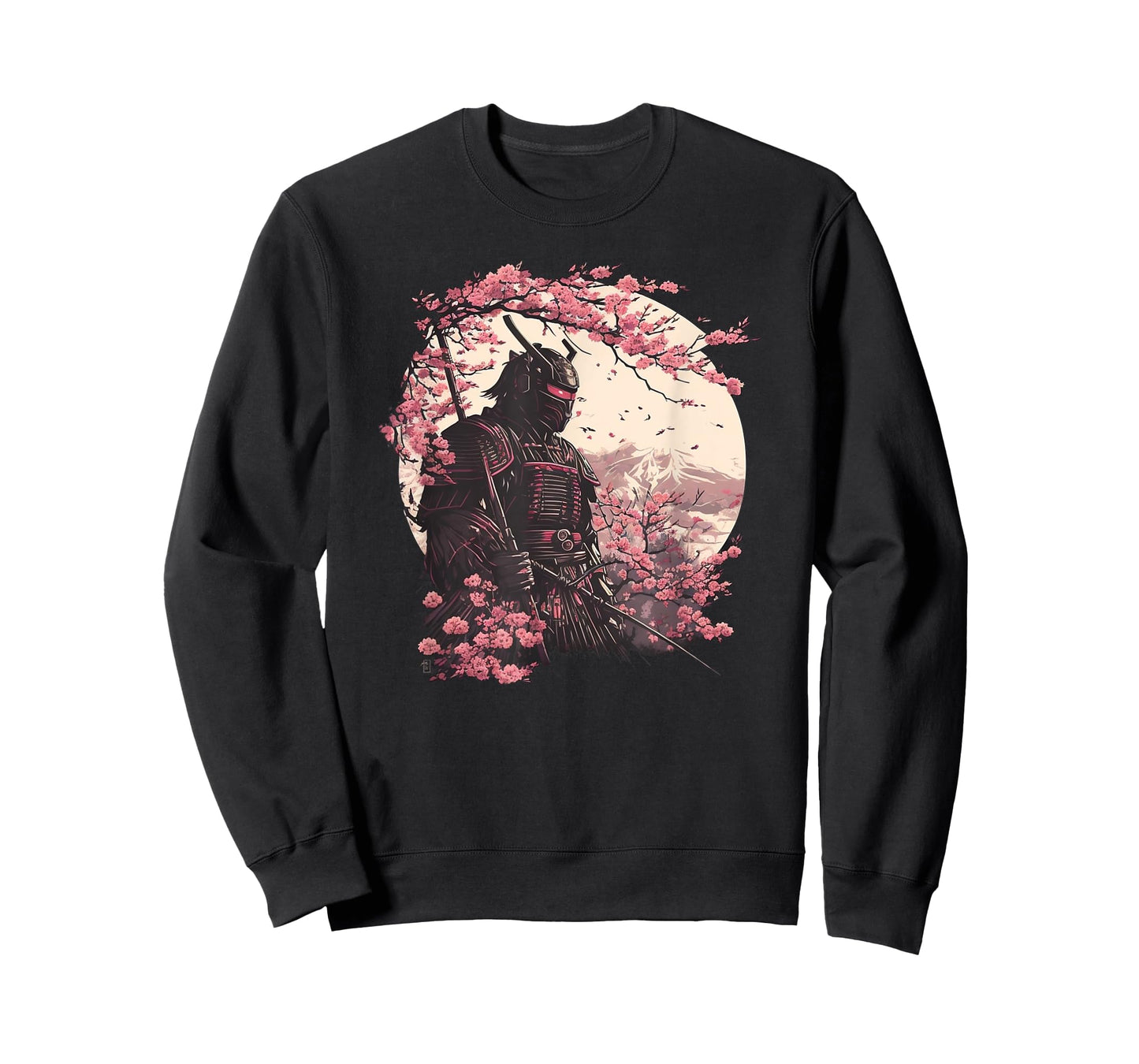 Aesthetic Vintage Samurai Japanese Art Samurai Retro cherry T-Shirt