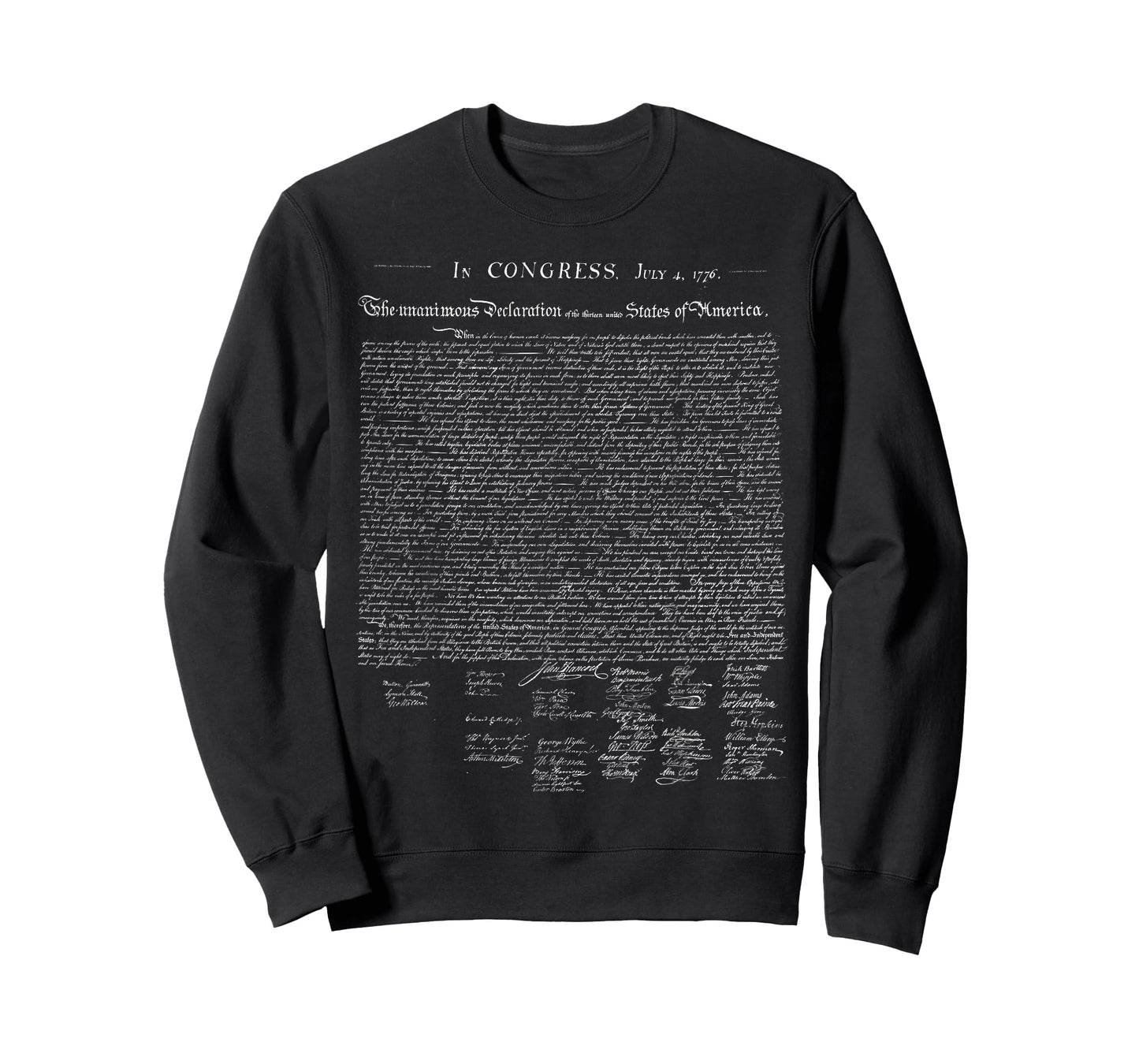 Declaration of Independence Liberty Constitution America USA T-Shirt