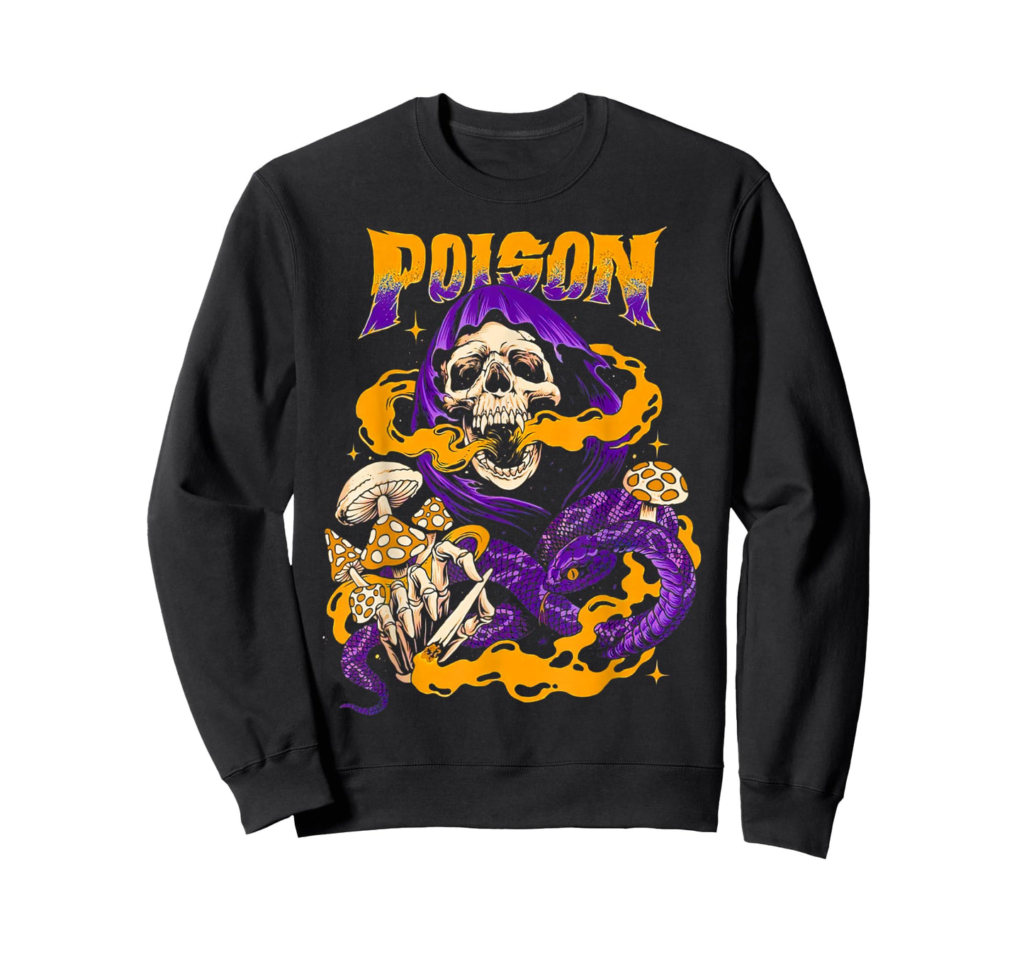 Poison Skull Snake Halloween For Men,Woman T-Shirt