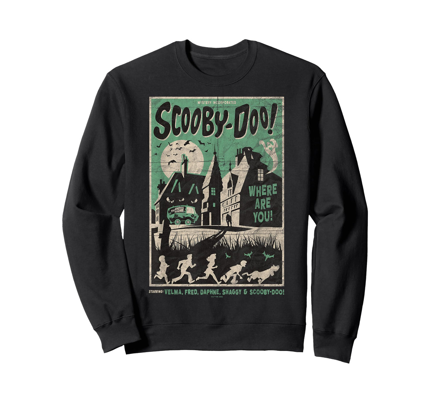 Scooby-Doo Mystery Incorporated Scary House Movie Poster T-Shirt