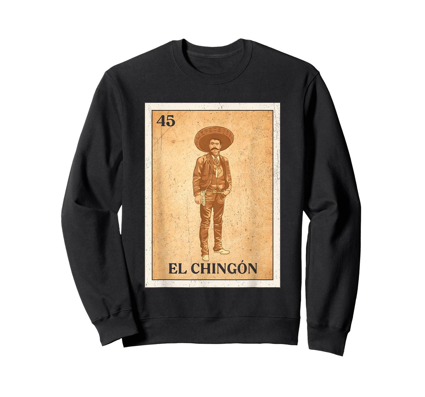 EL CHINGÓN. Zapata Mexican Bingo Version T-Shirt