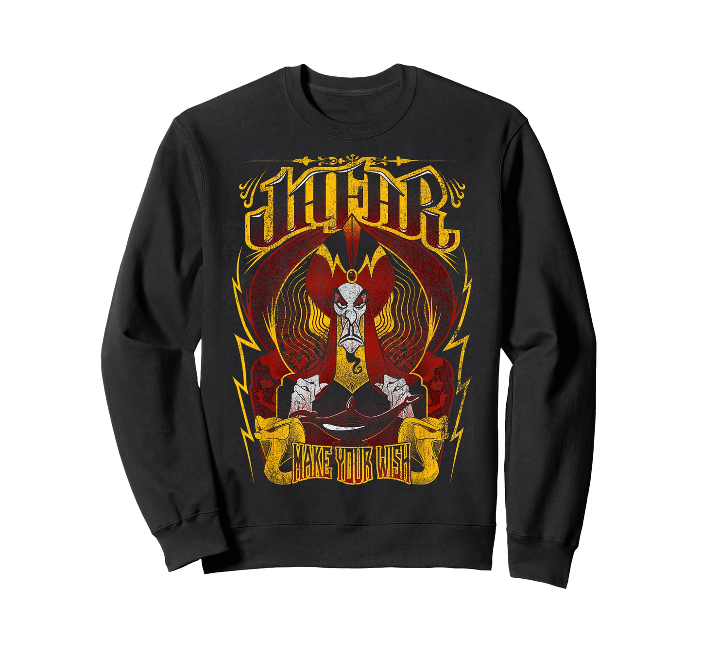 Disney Aladdin Jafar Make Your Wish Graphic T-Shirt T-Shirt