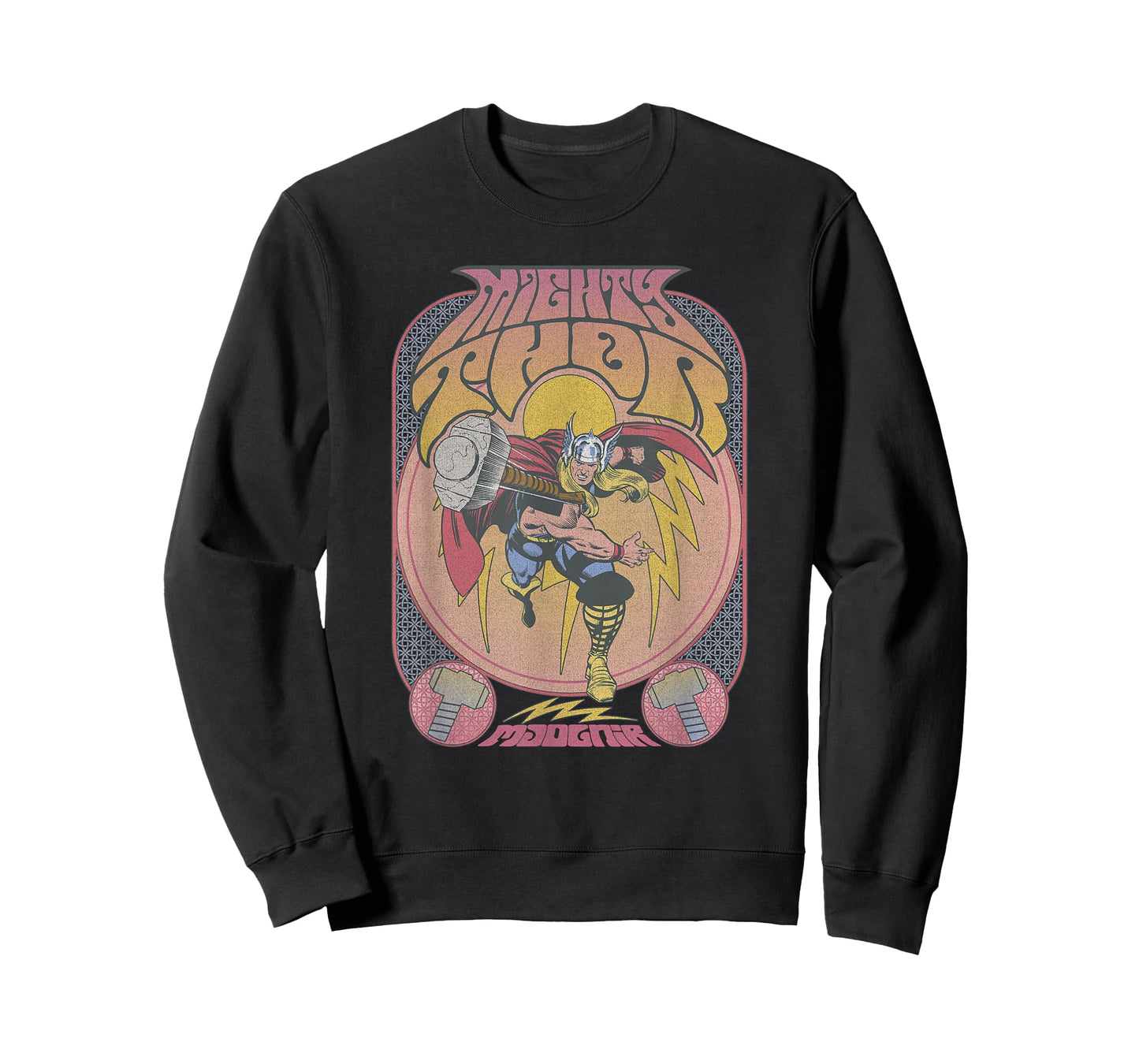 Marvel Comics Retro Classic Thor Seventies Vintage Poster T-Shirt