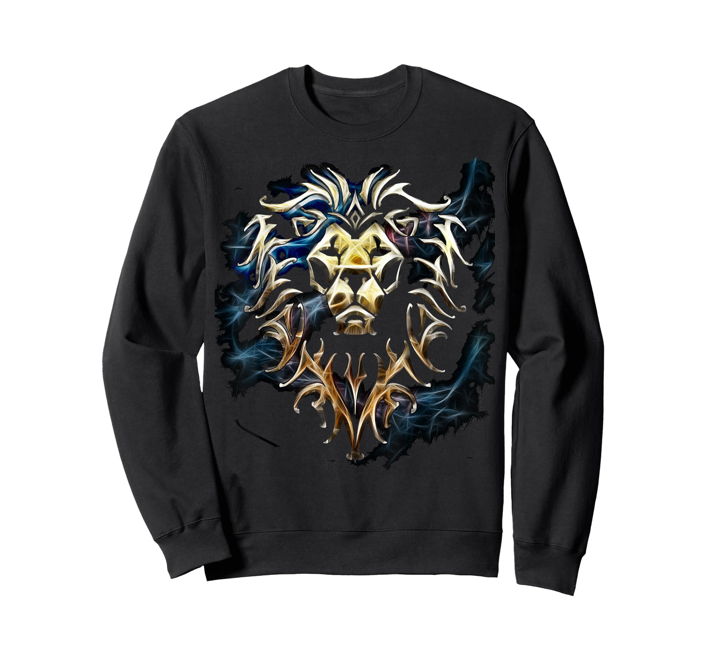 Warcraft Logo Alliance Saturated Majestic Fantasy Gamer T-Shirt