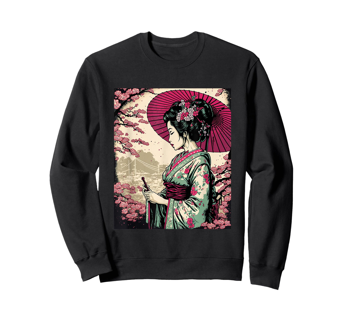 Classic Portrait Geisha T-Shirt