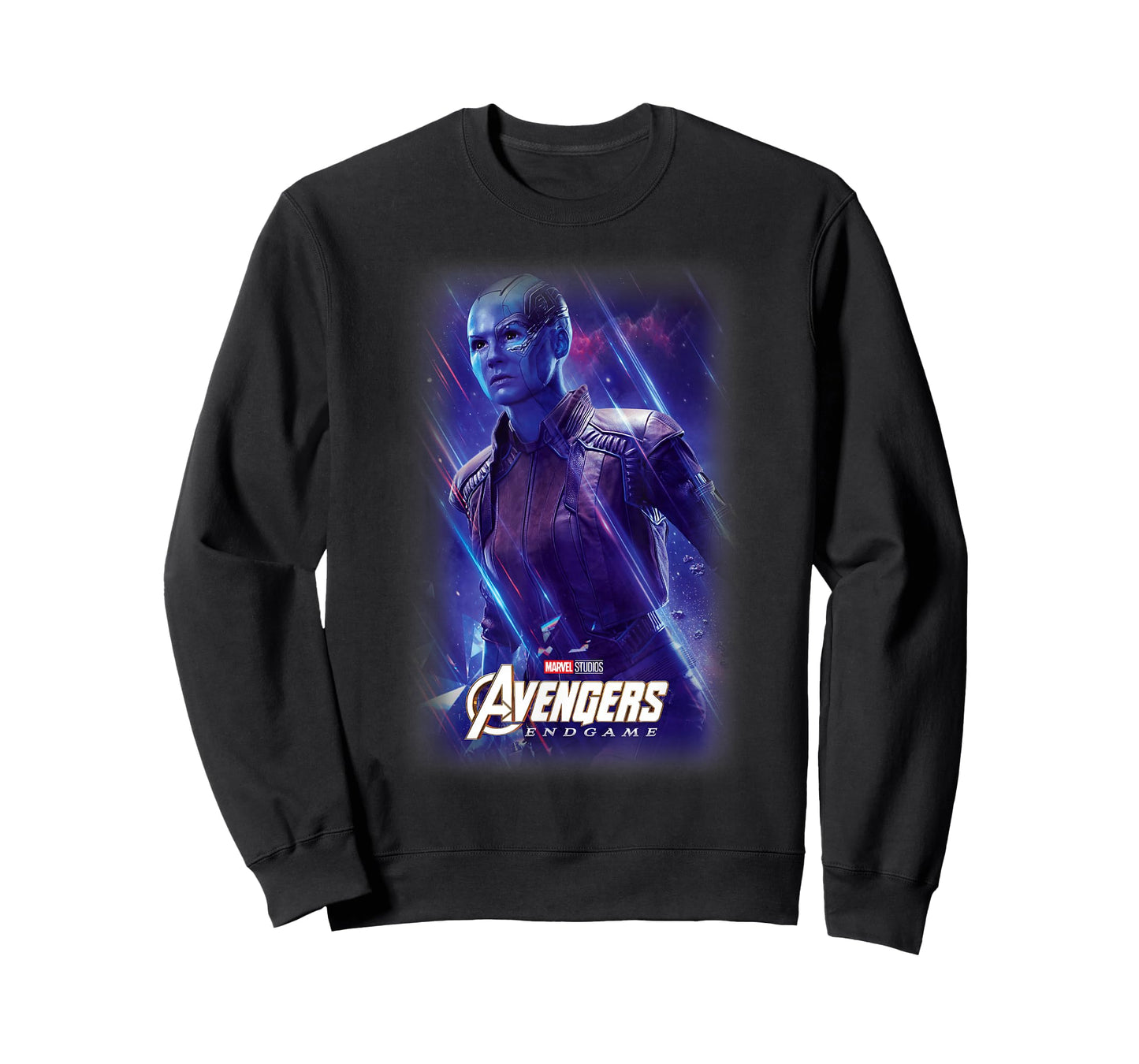 Marvel Avengers Endgame Nebula Galactic Poster T-Shirt