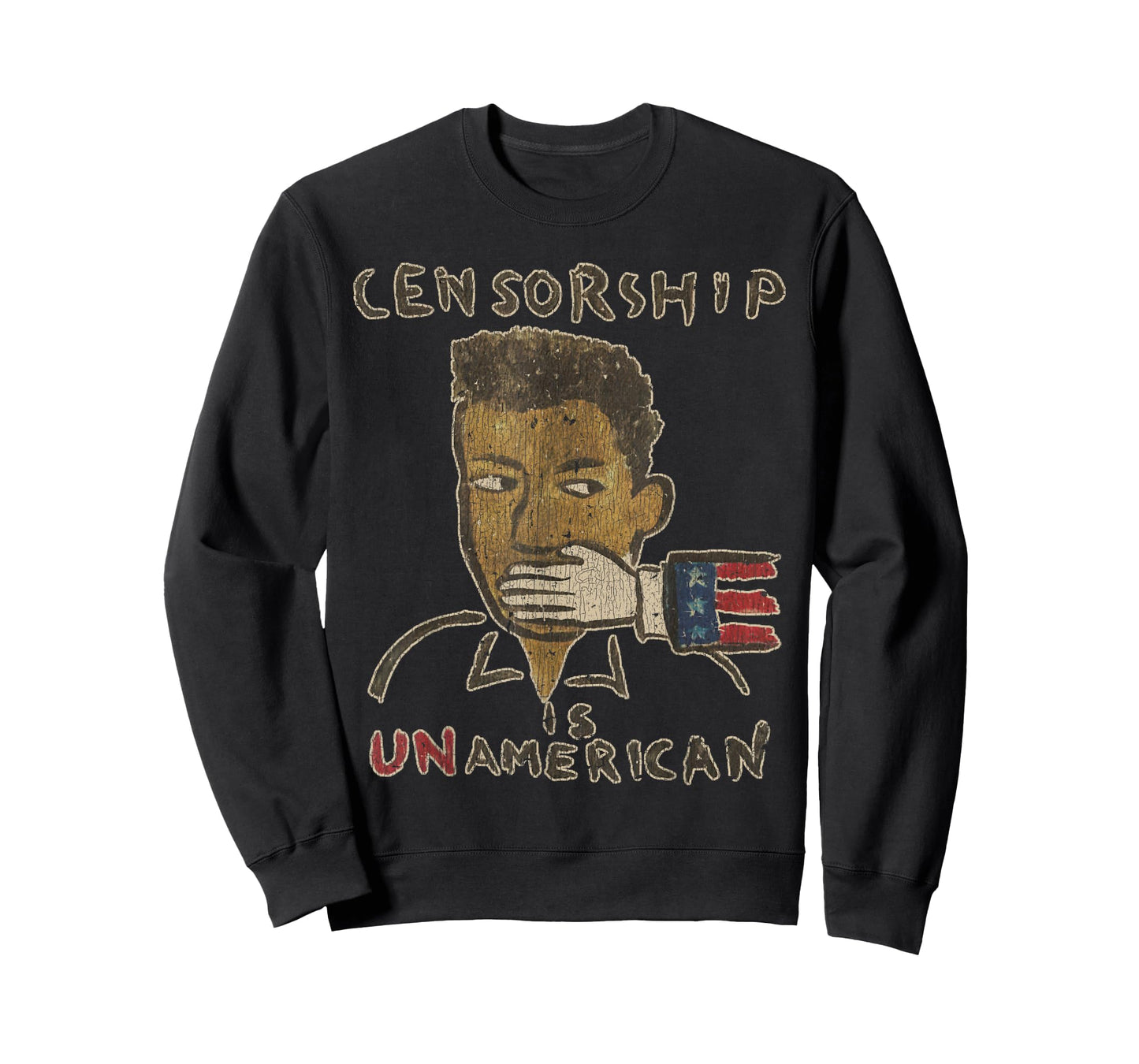 Vintage Censorship Is Un American 1990 T-Shirt