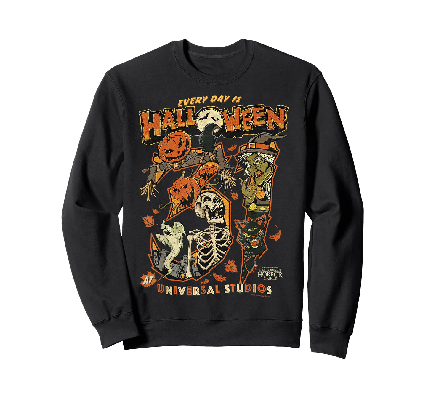 Halloween Horror Nights HHN Every Day is Halloween T-Shirt