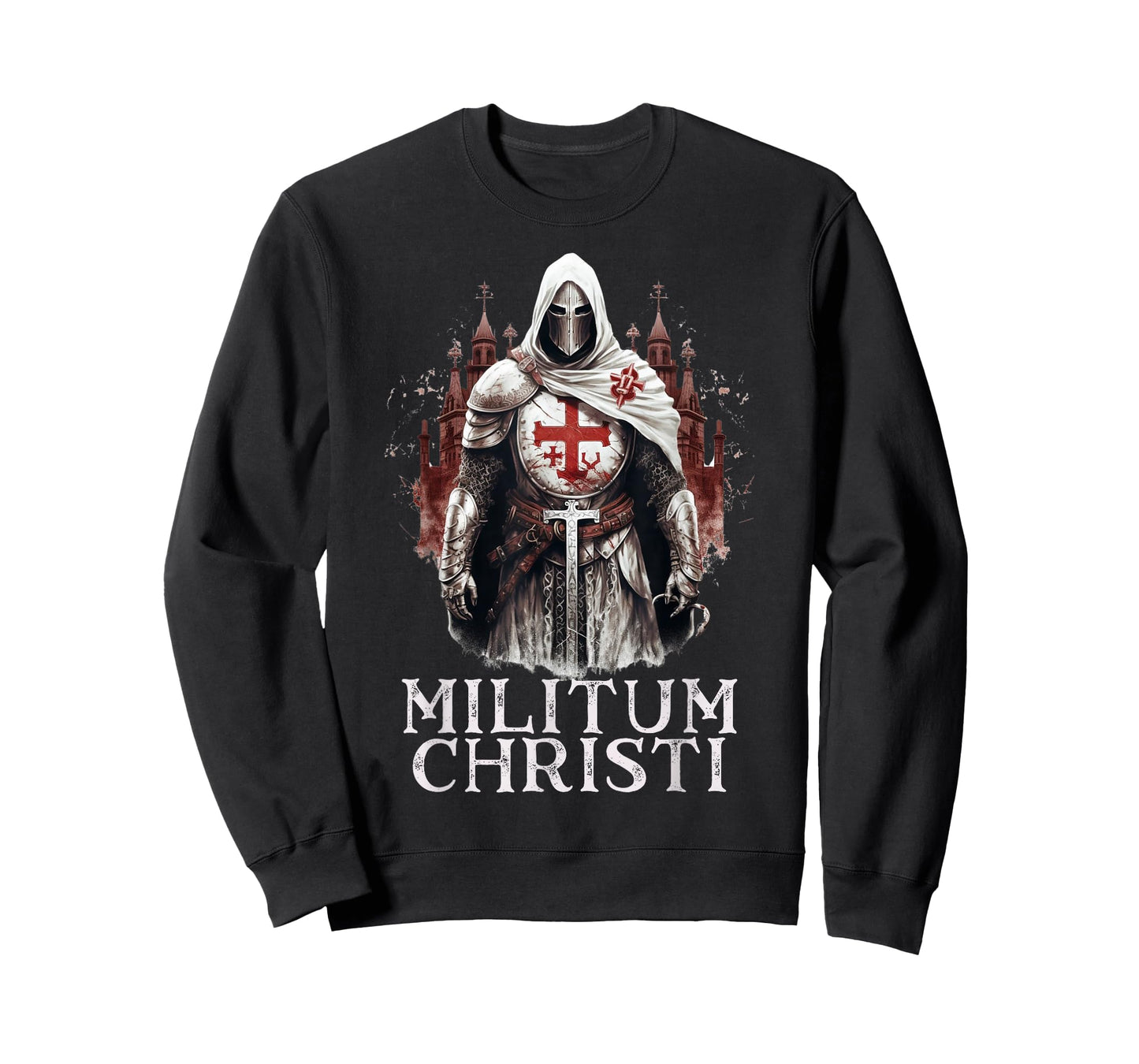 Catholic Knight Templar Crusader Cross T-Shirt