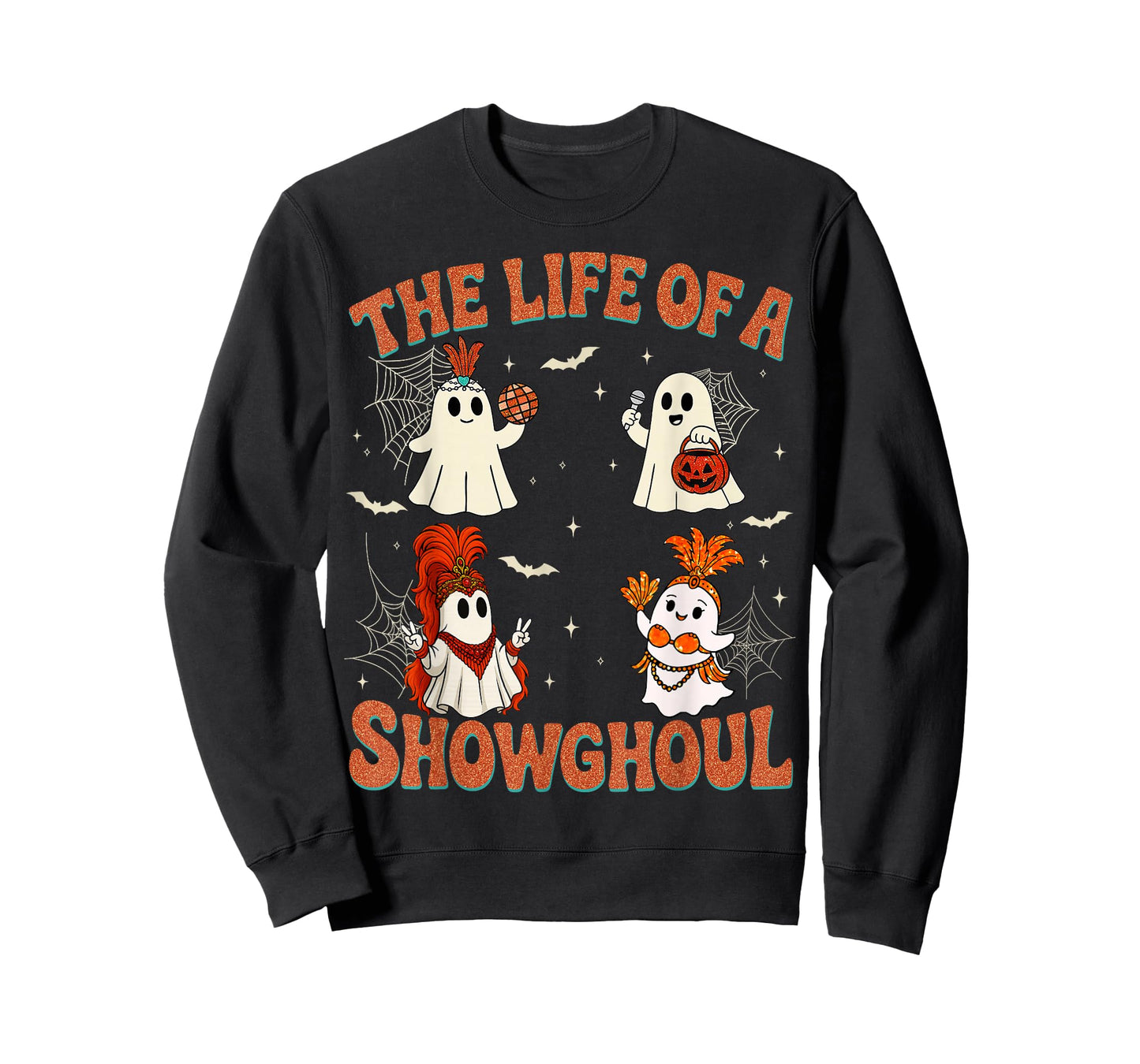 The Life of a Showghoul Funny Halloween Ghost Girl T-Shirt
