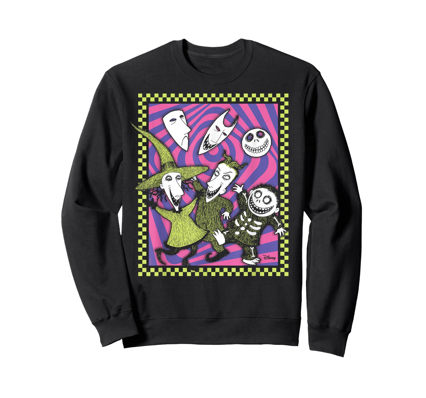 The Nightmare Before Christmas - Retro Lock Shock Barrel T-Shirt