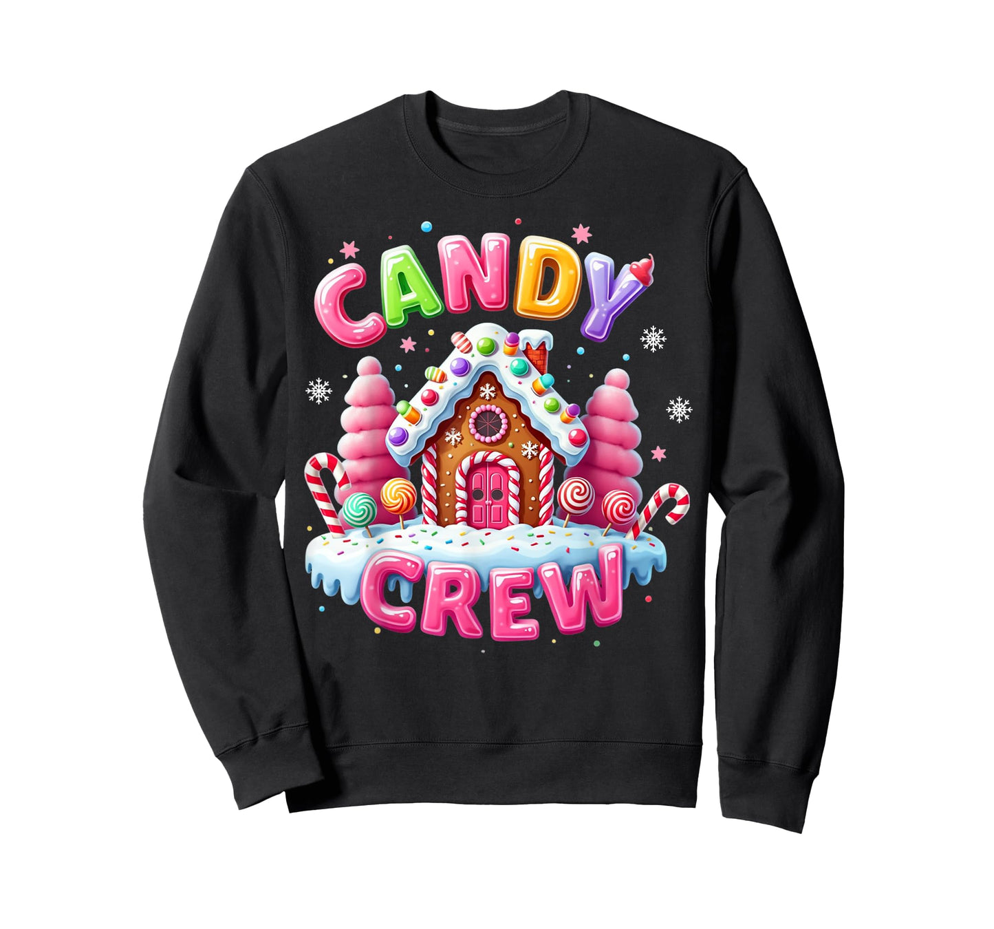 Candy Land Candy Crew Decorations Sweetie Candy Squad Xmas T-Shirt