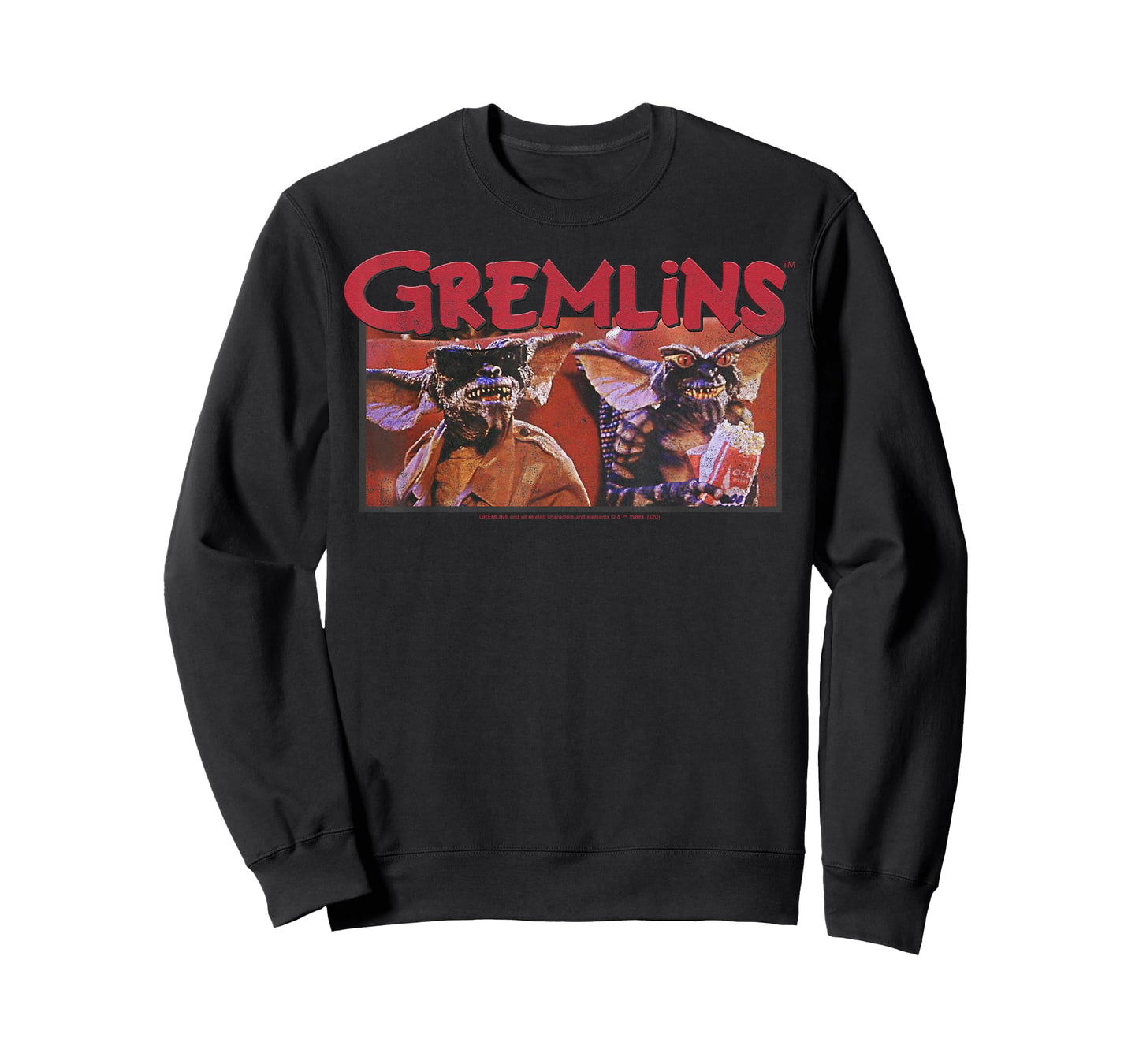 Gremlins at The Movies Portrait T-Shirt