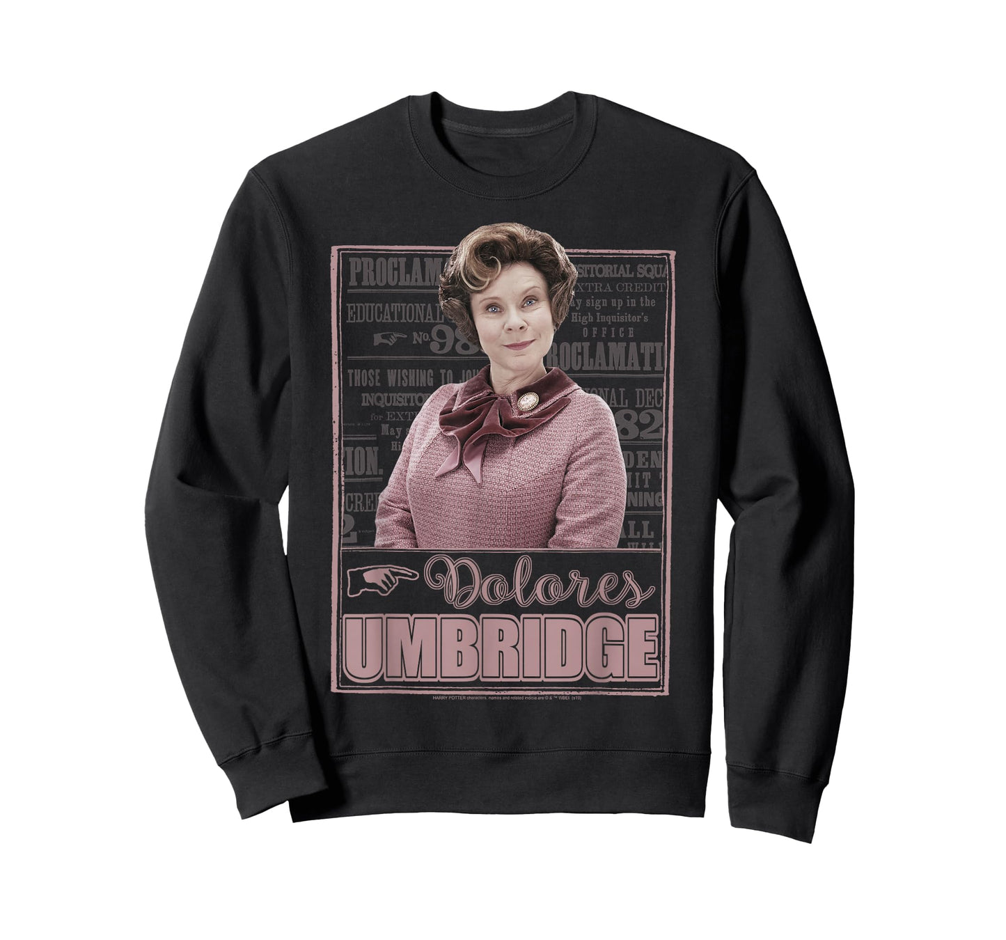 Harry Potter Dolores Umbridge Proclamation Portrait T-Shirt