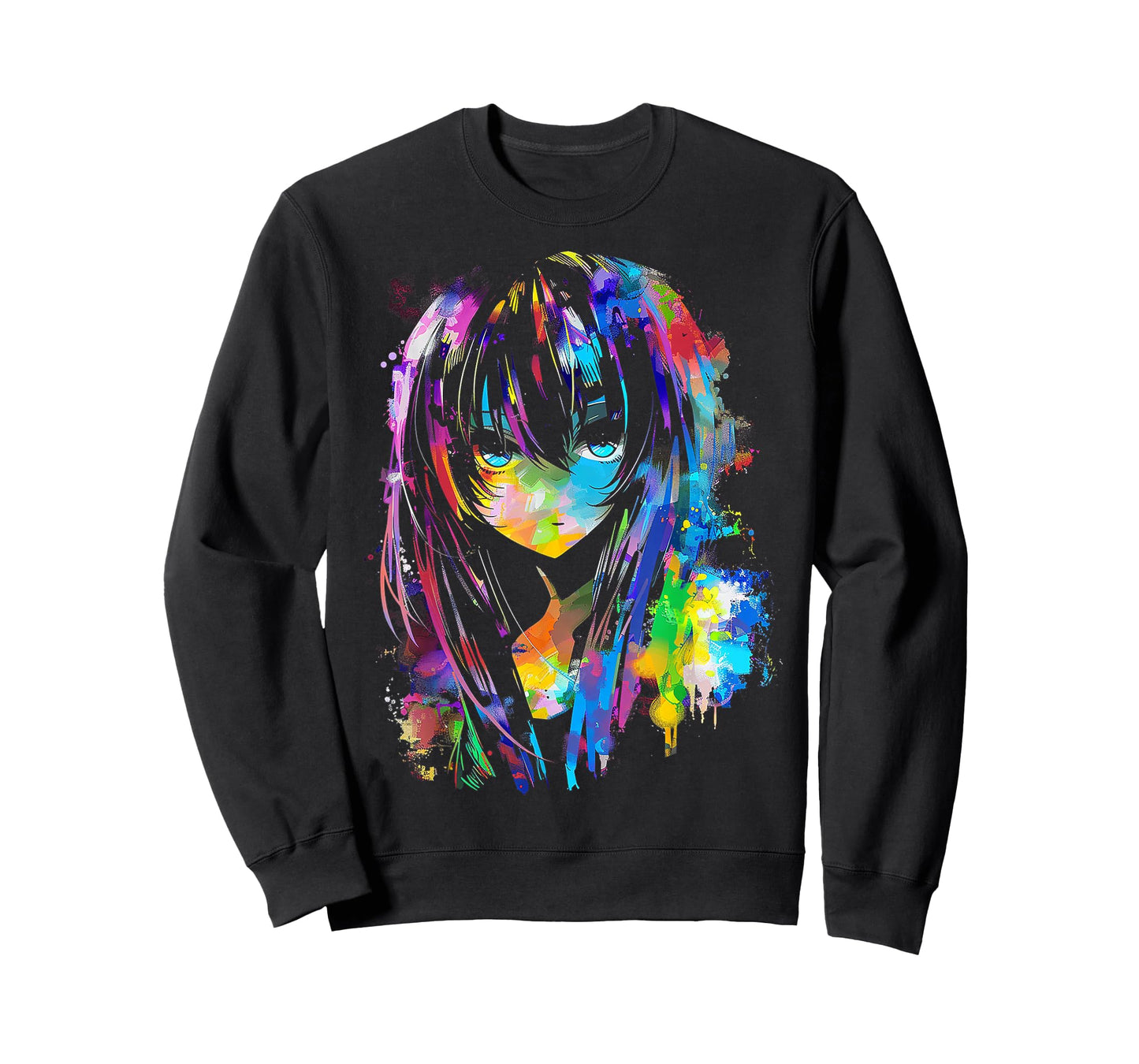 Anime Manga Graphic Colorful Art Anime T-Shirt