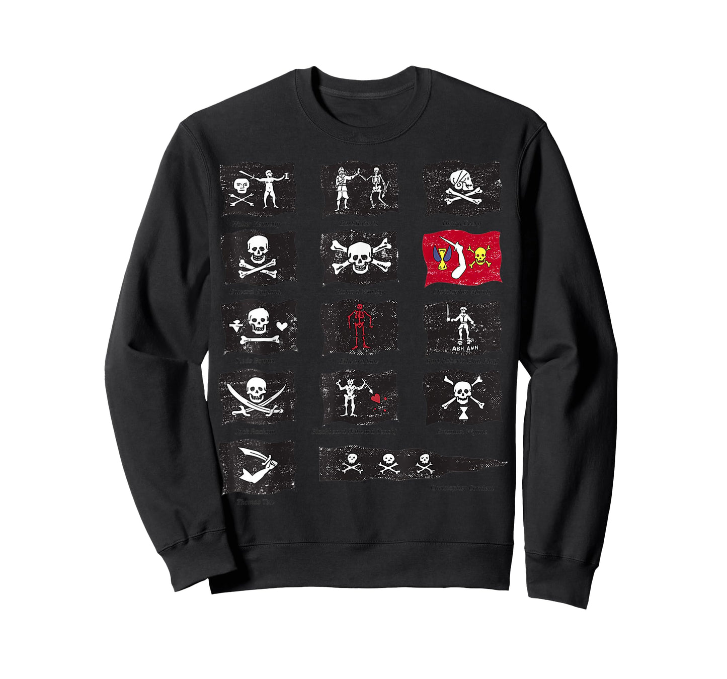 Famous Pirates Flags T-Shirt