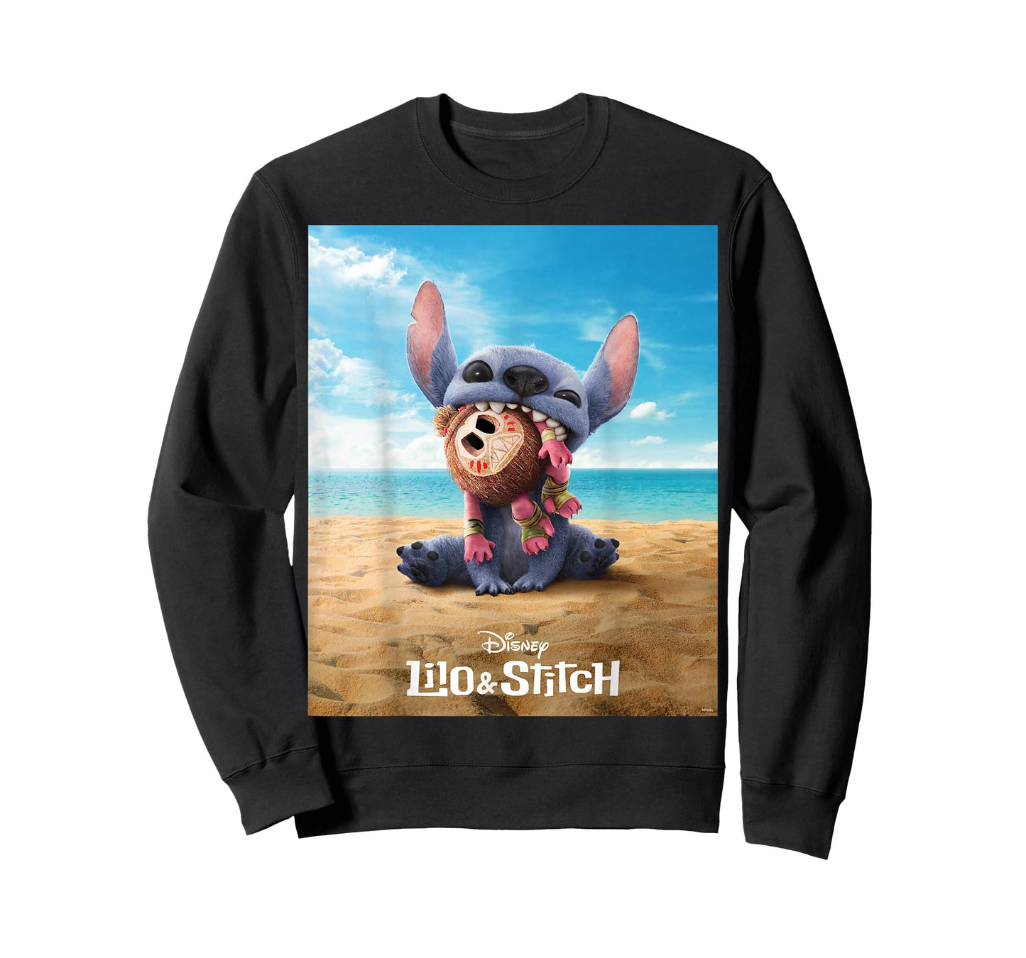 Disney Lilo & Stitch Live-Action Movie Funny Moana Poster T-Shirt