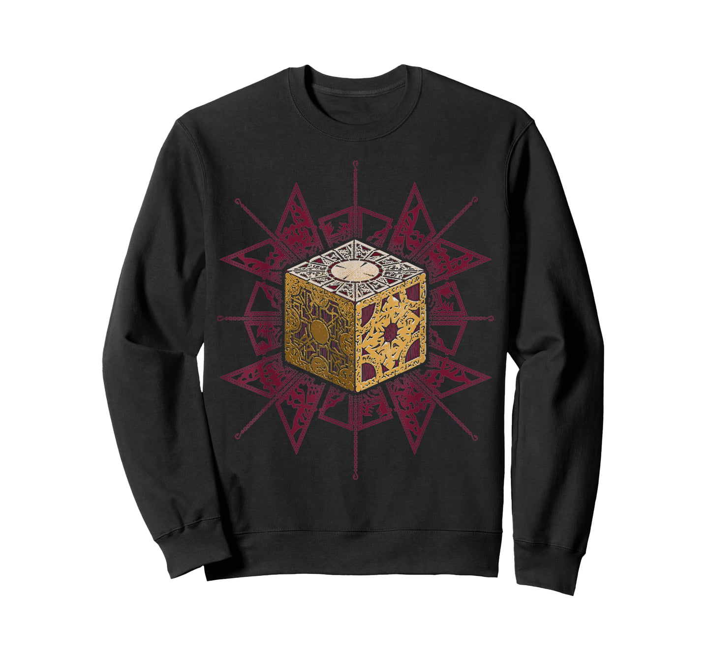 Vintage Funny Horror Gift Retro Classic Game Gift Puzzle Box T-Shirt