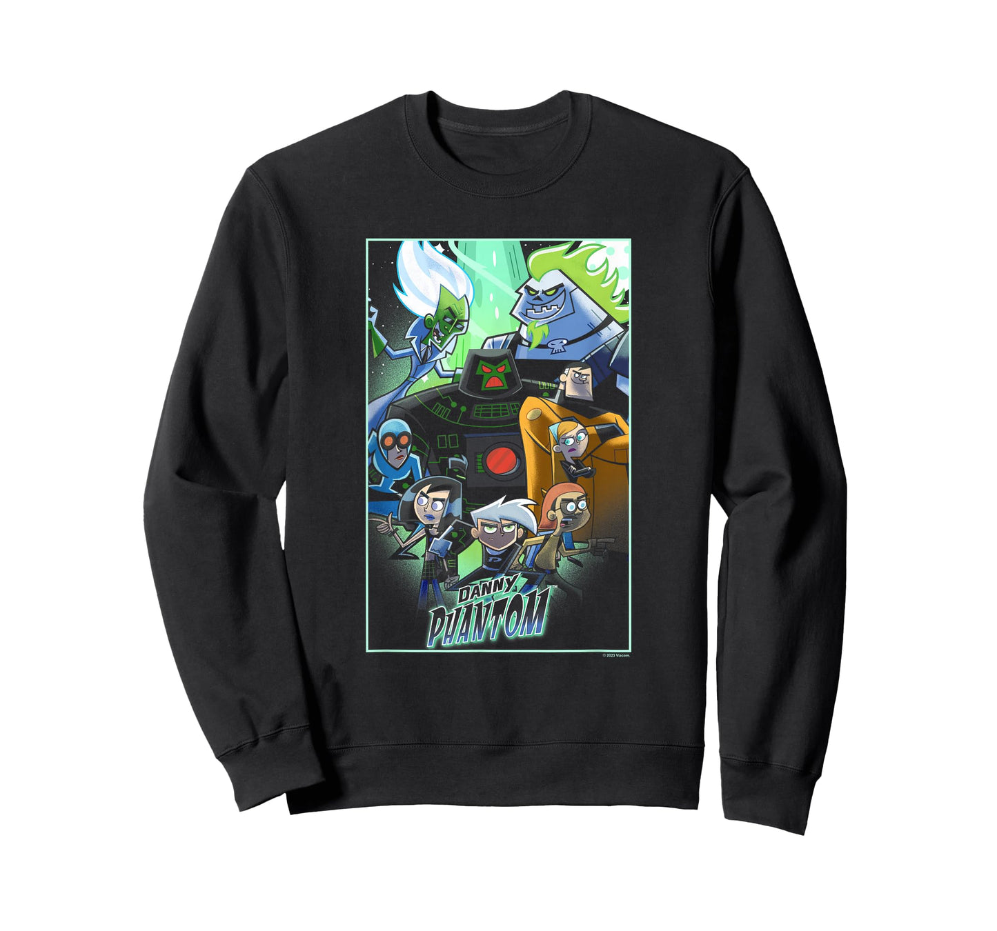 Danny Phantom Superhero Ghost Hunter Group Shot Poster T-Shirt