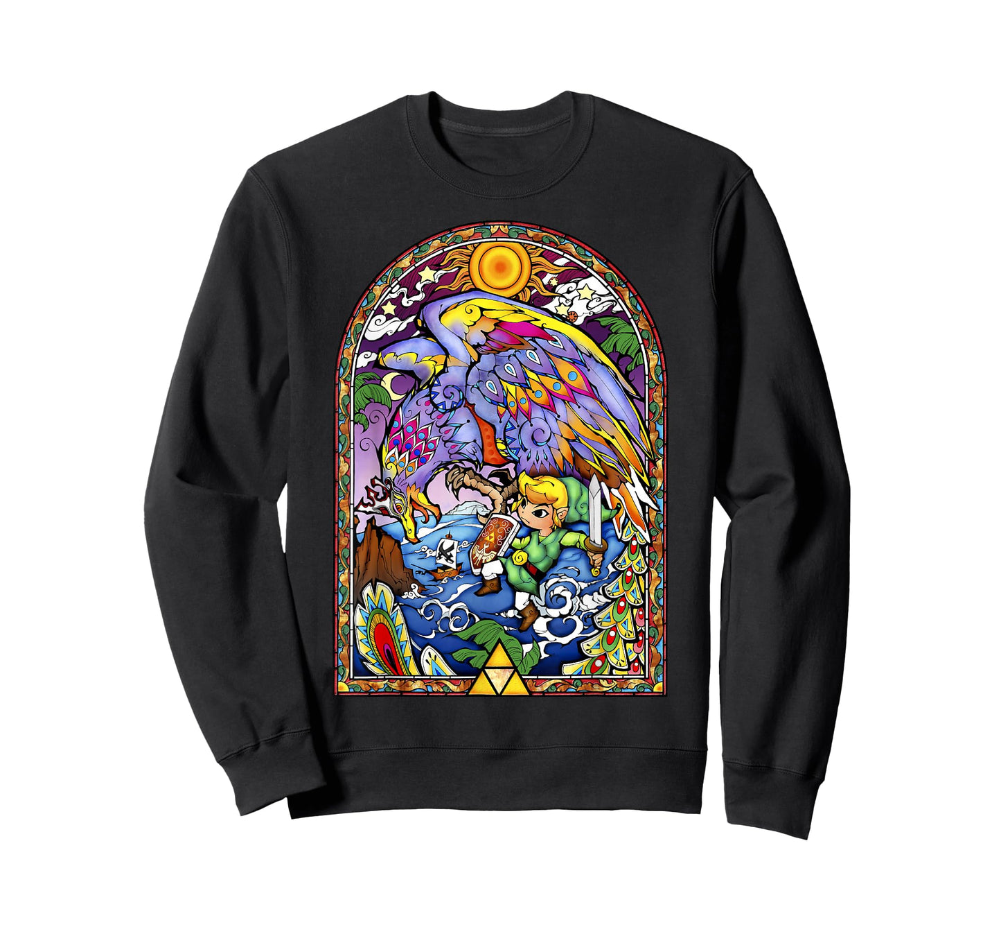 Legend of Zelda Wind Waker Kargaroc Glass Graphic T-Shirt T-Shirt