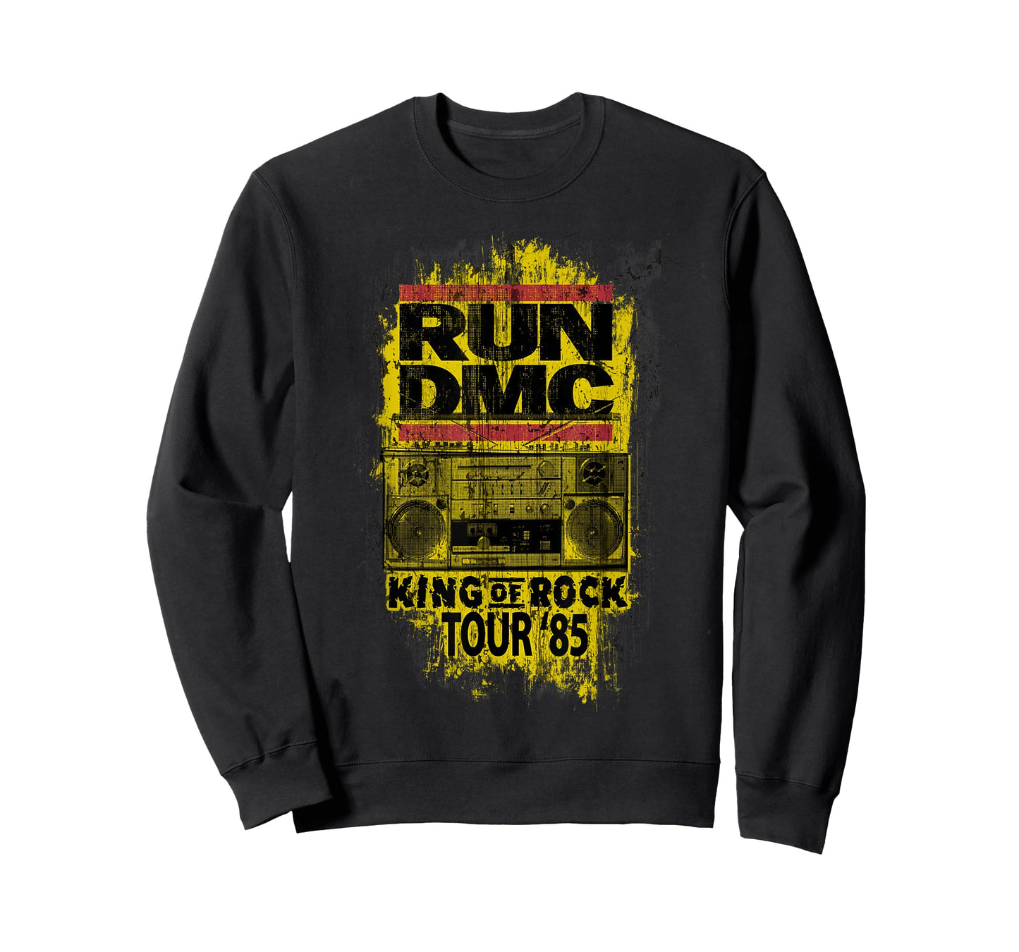 Run DMC Official King Of Rock Tour '85 T-Shirt