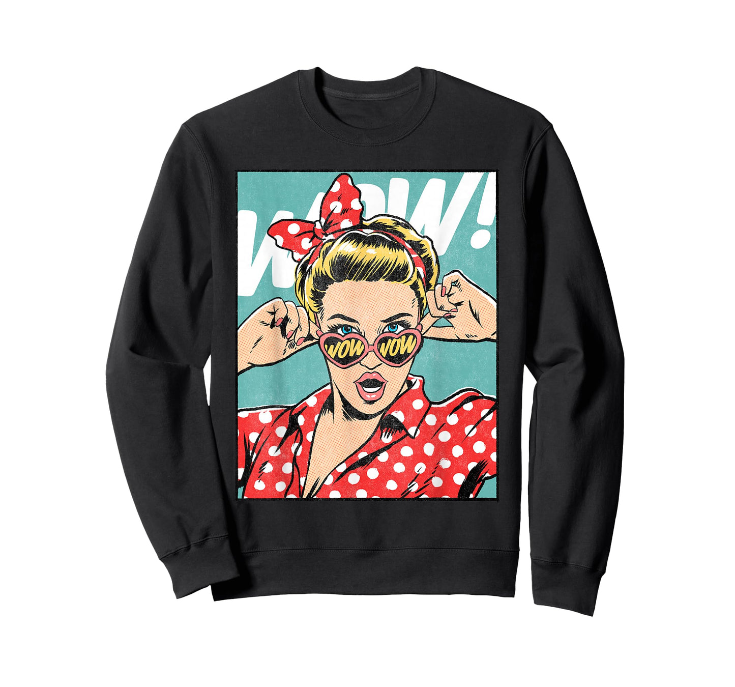 Wow Surprise Face Pop Art Comic Book Popular Culture Artist T-Shirt