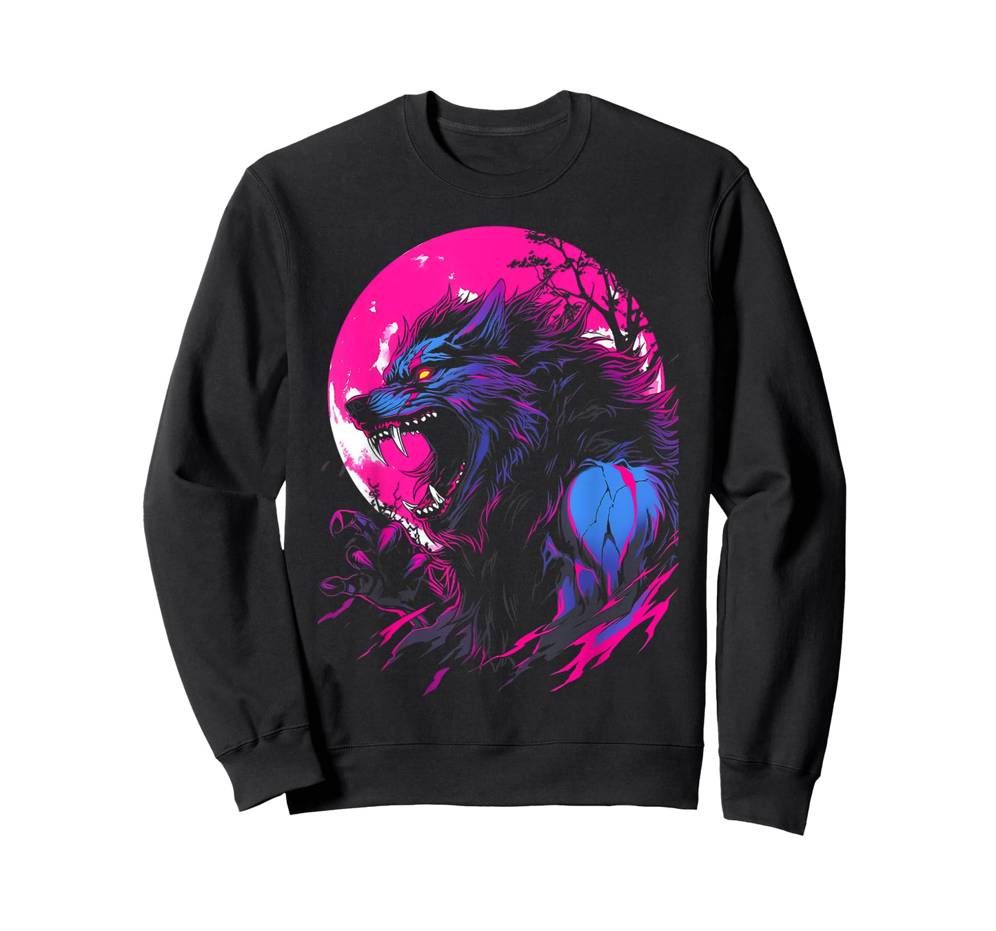 Horror Werewolf Head Halloween Mythology Wolf Shifter Lycan T-Shirt