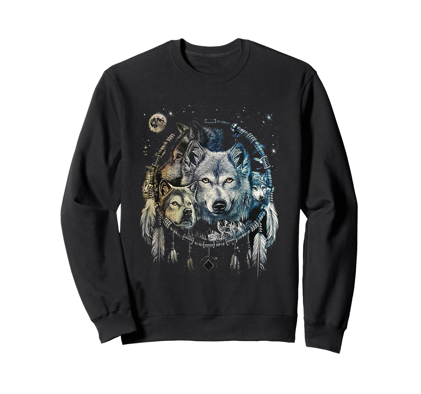 Wolf Dream Catcher T-Shirt