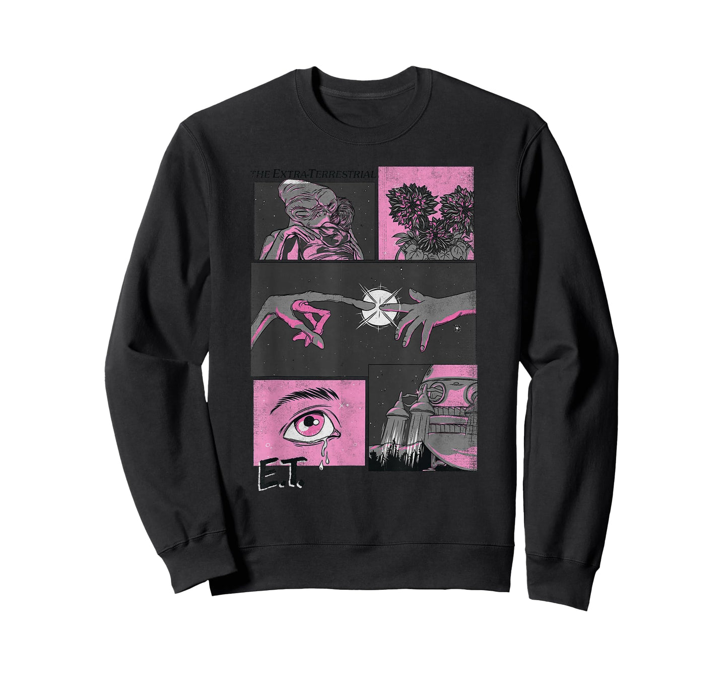 E.T. The Extra-Terrestrial Comic Strip Poster T-Shirt