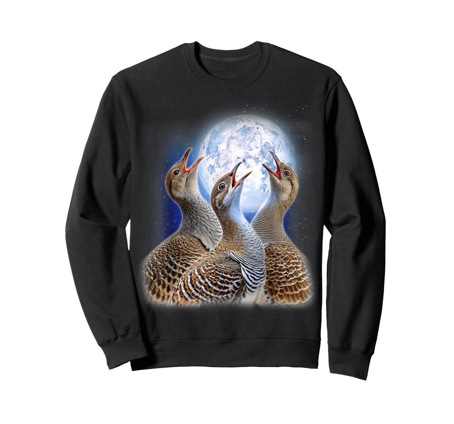 3 Malleefowl Howling At The Moon Funny Australian Bird Lover T-Shirt
