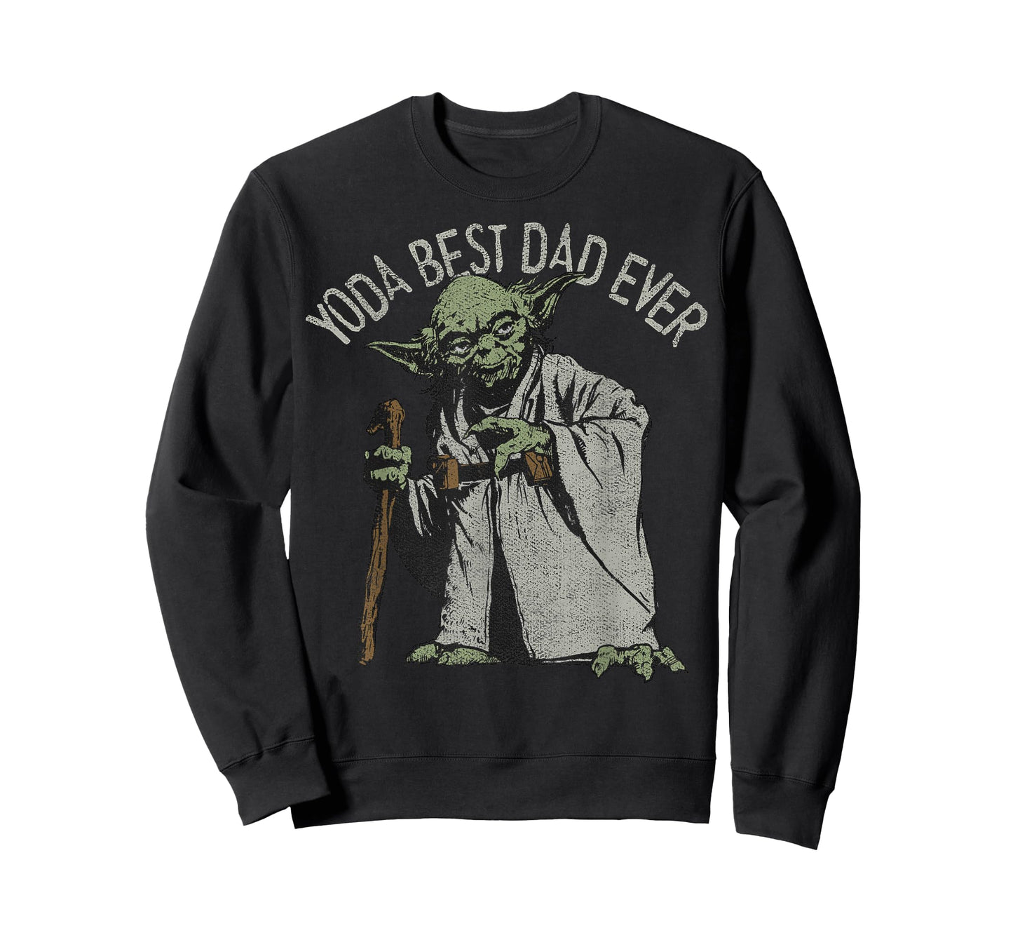 Star Wars Yoda Best Dad Ever Graphic T-Shirt T-Shirt