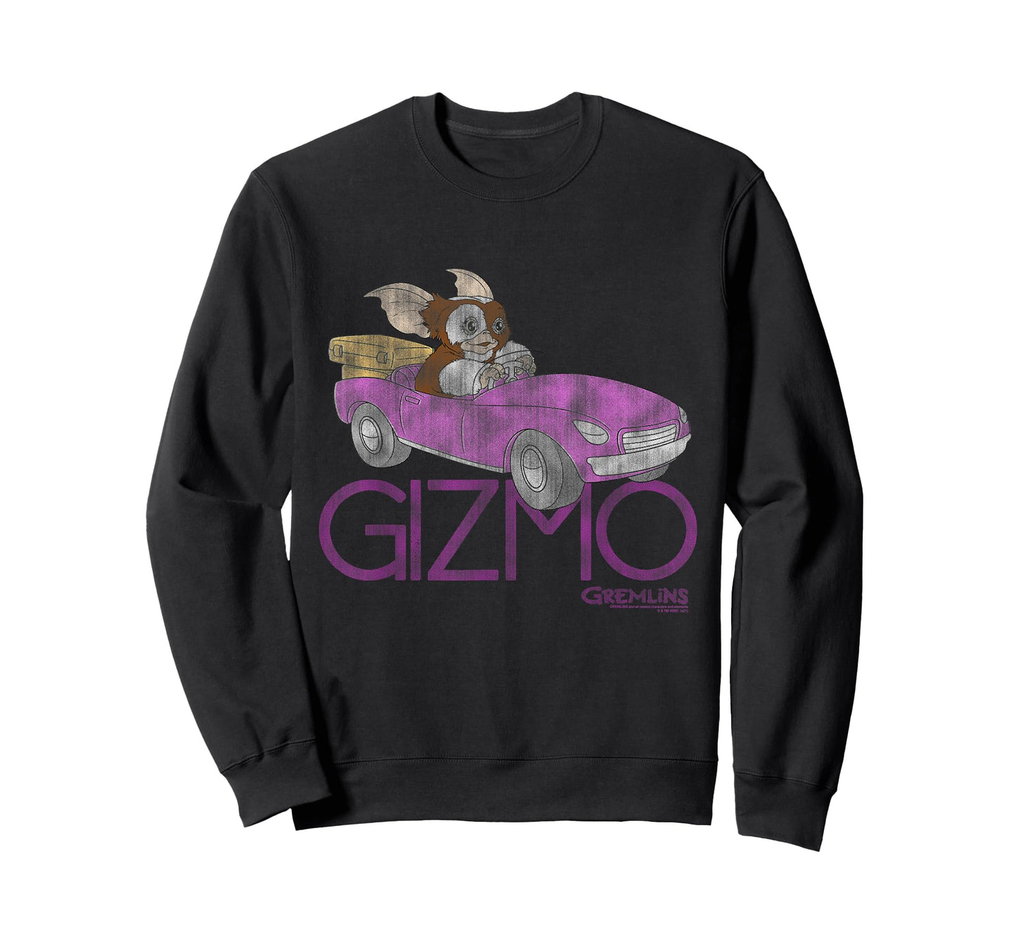 Gremlins Gizmo Pink Car T-Shirt