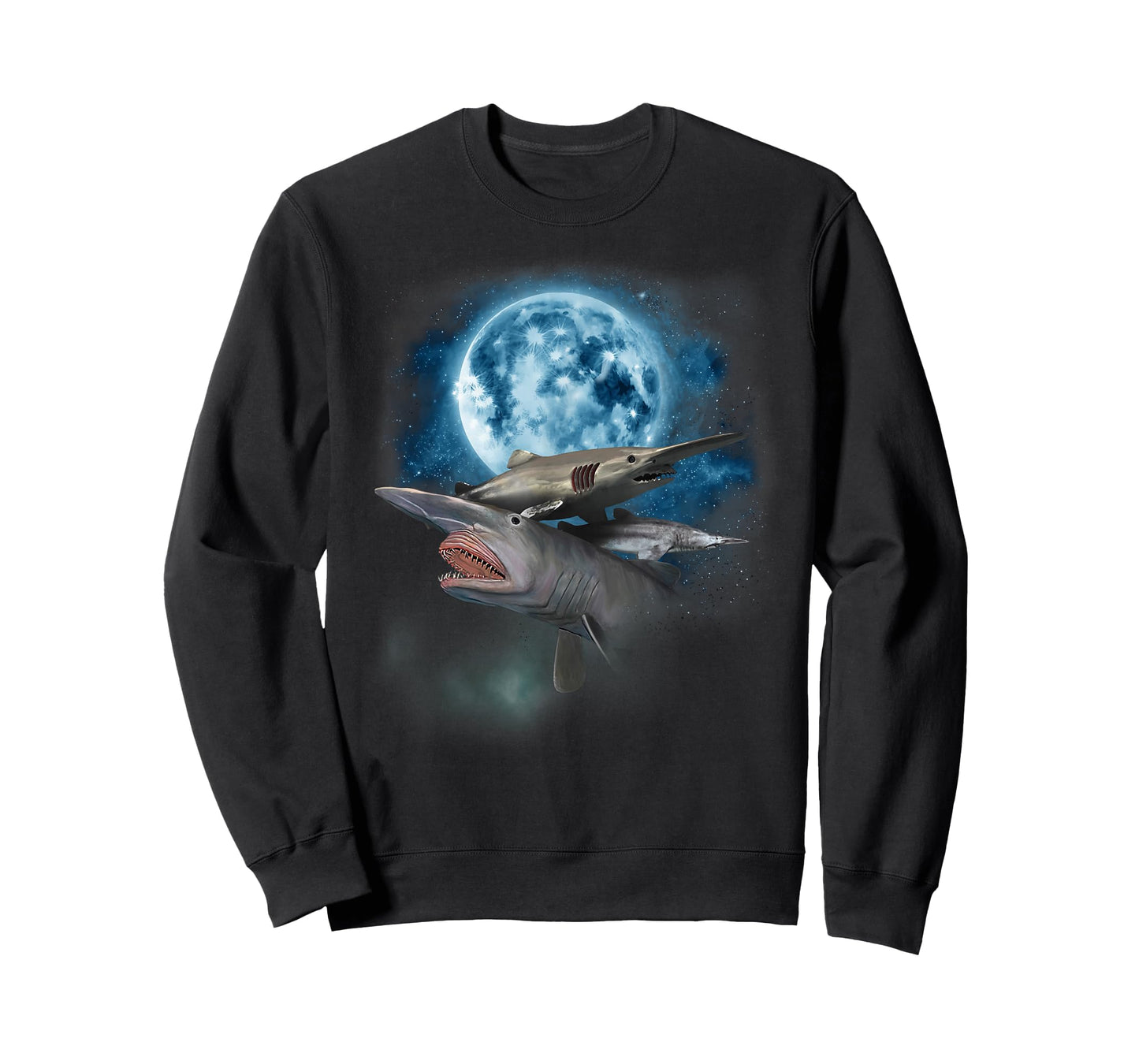 Goblin Shark Shirt - Howling at the Moon Goblin Shark T-Shirt