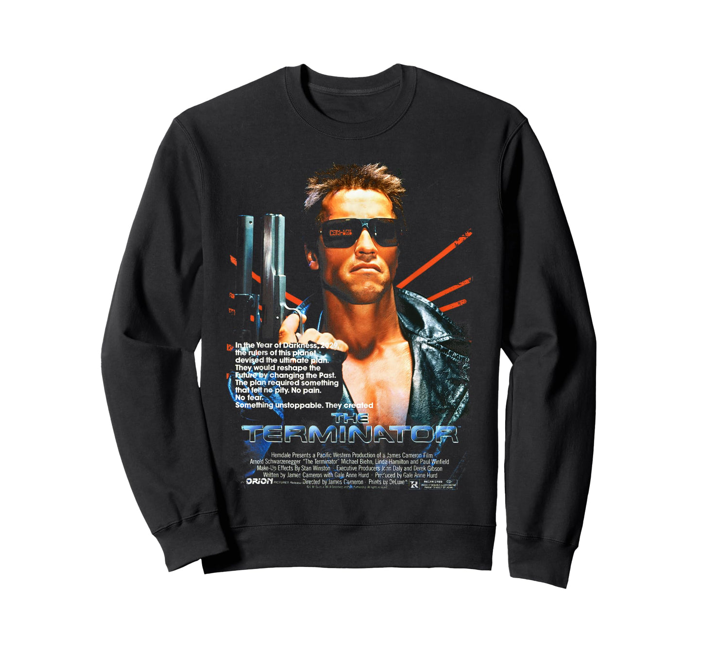 The Terminator Poster Movie Retro Sci-Fi Time Traveler Gamer T-Shirt