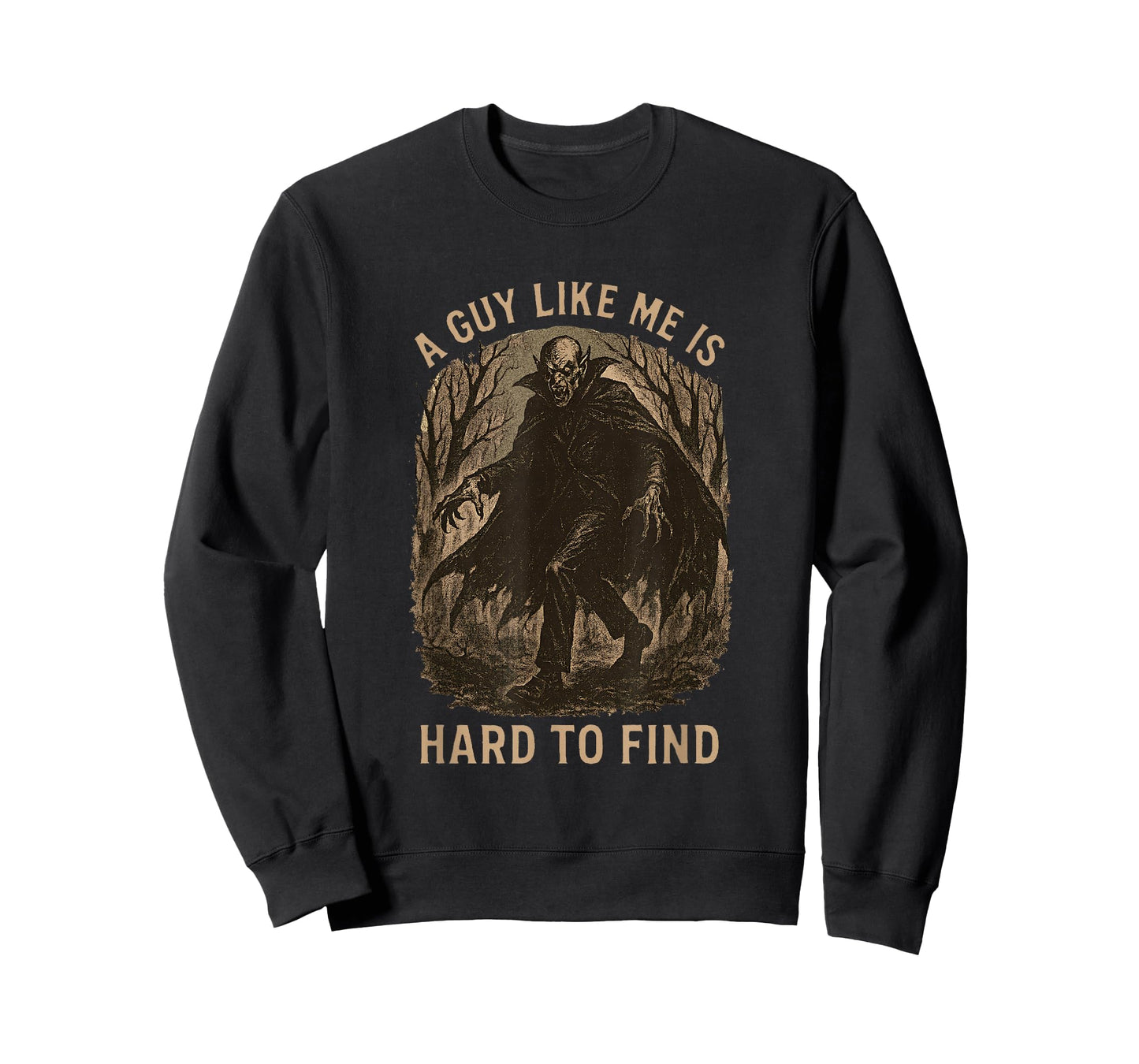 A Guy Like is Hard to Find Halloween Vampire Nosferatu Funny T-Shirt