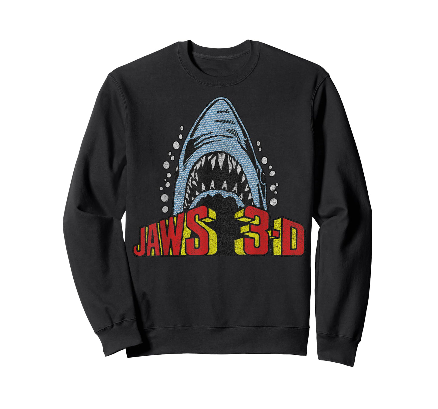 Jaws Retro 3D Poster T-Shirt